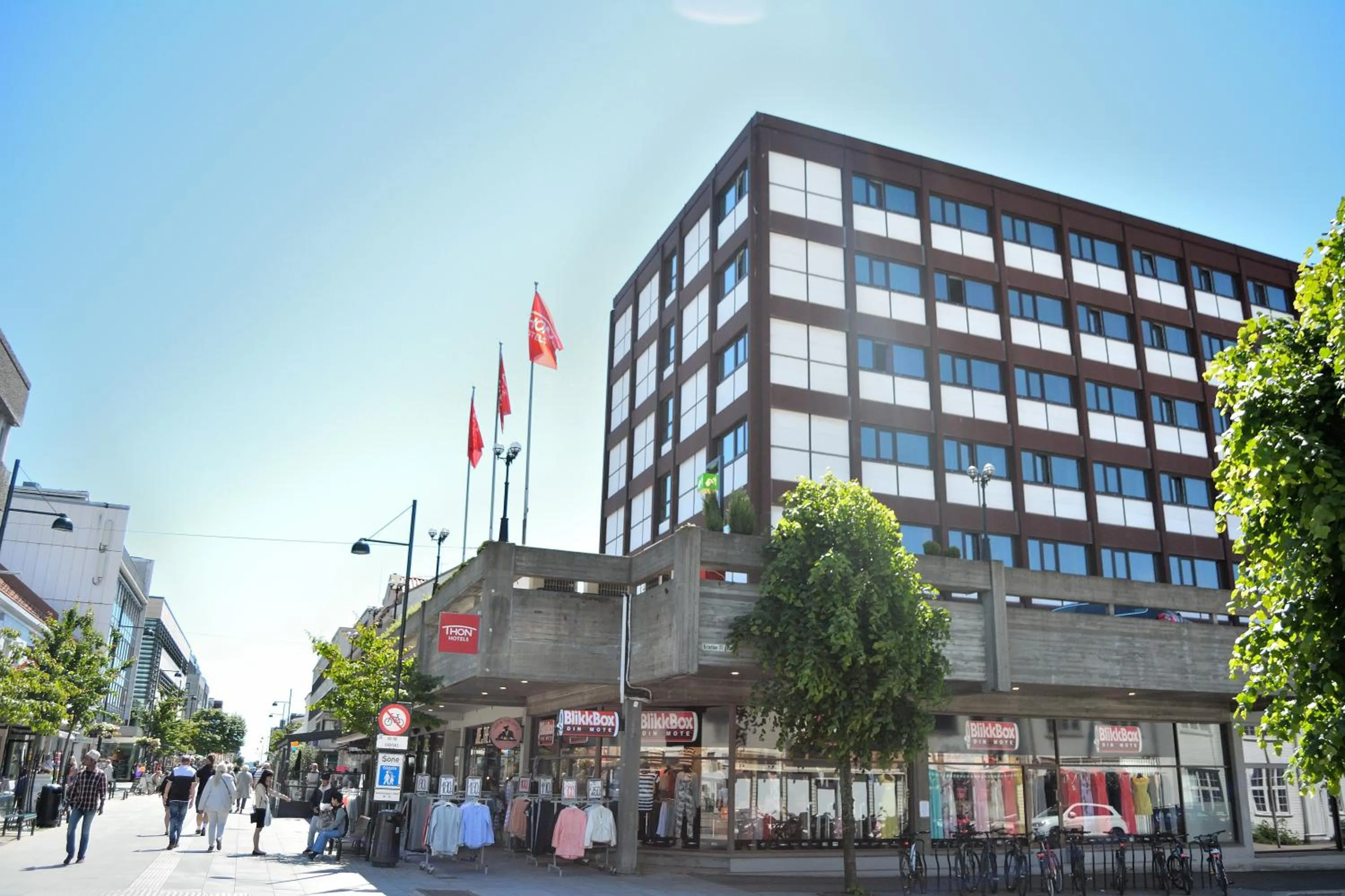 Property building in Thon Partner Hotel Kristiansand
