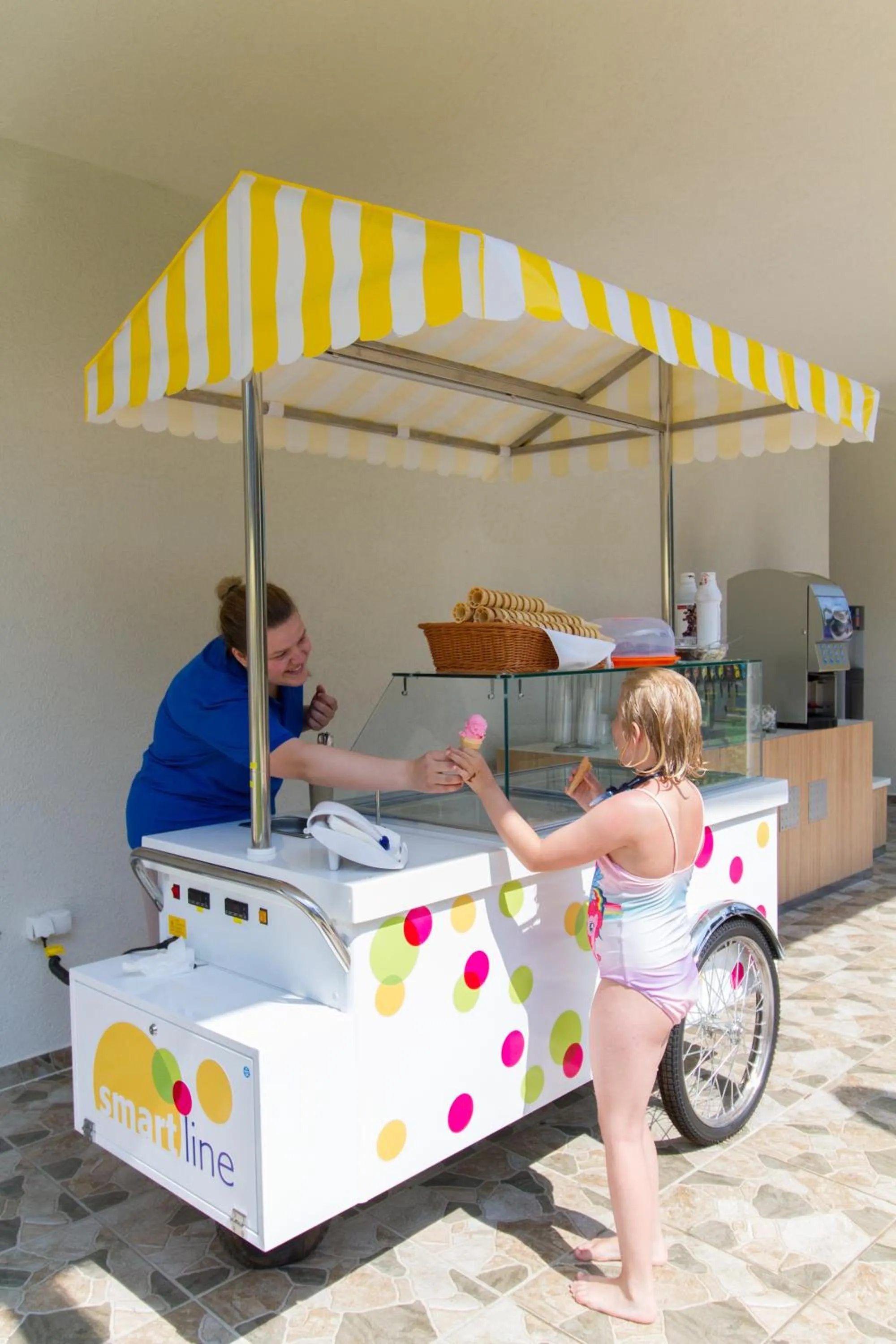 Patio in Madara Park Hotel - All Inclusive