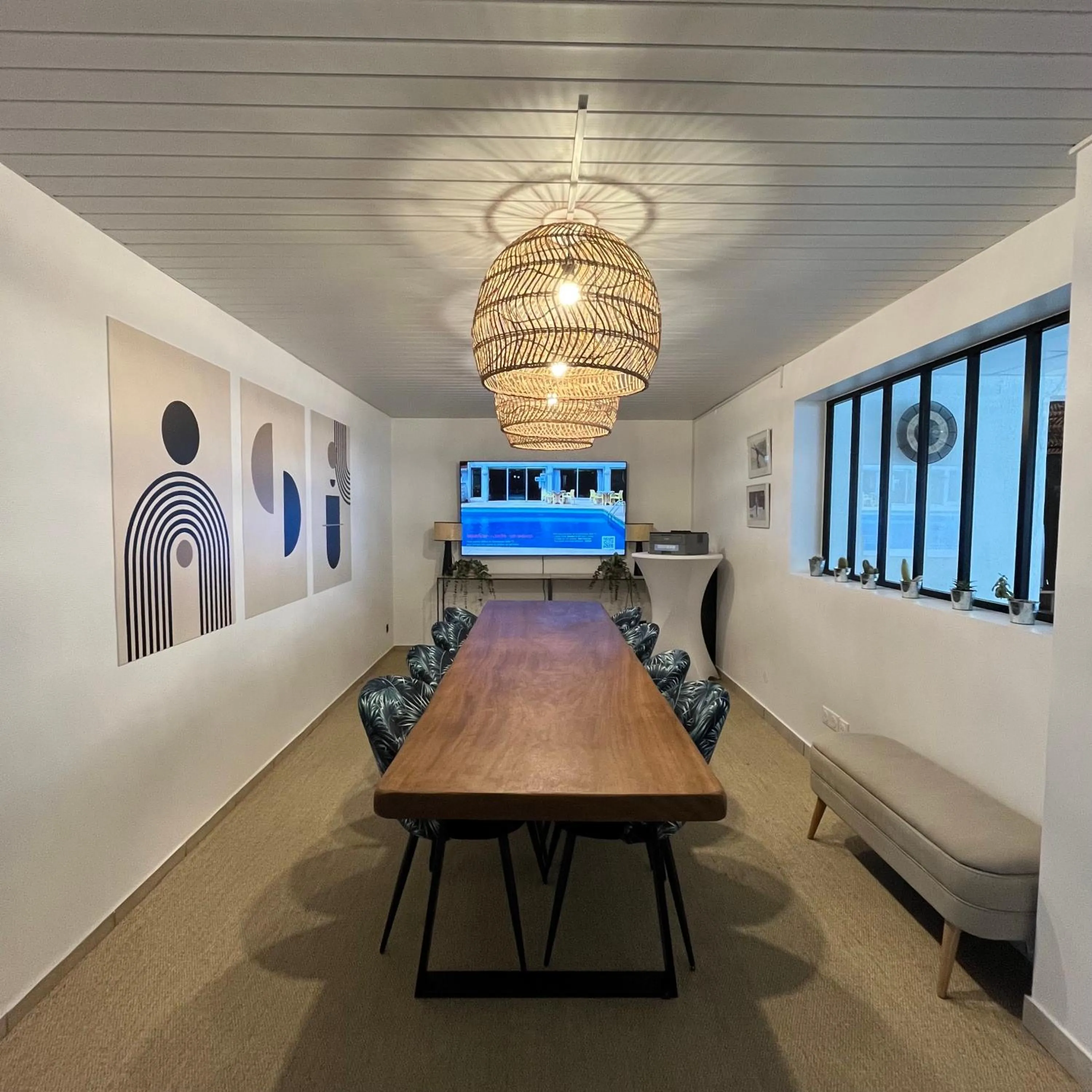 Meeting/conference room in Hôtel Les Sables - Urban Style - by Logis Hotels