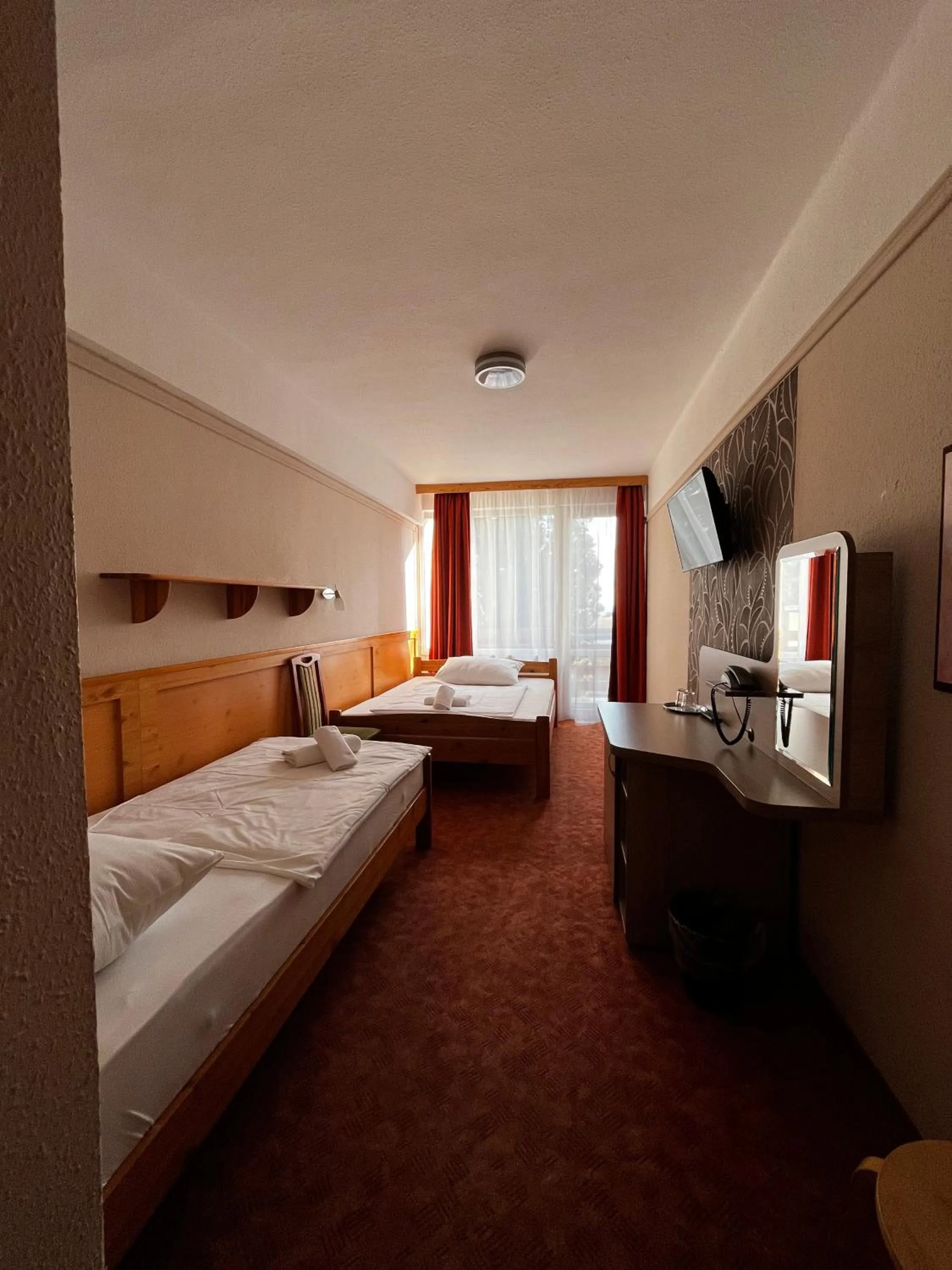 View (from property/room), Bed in Nereus Park Hotel