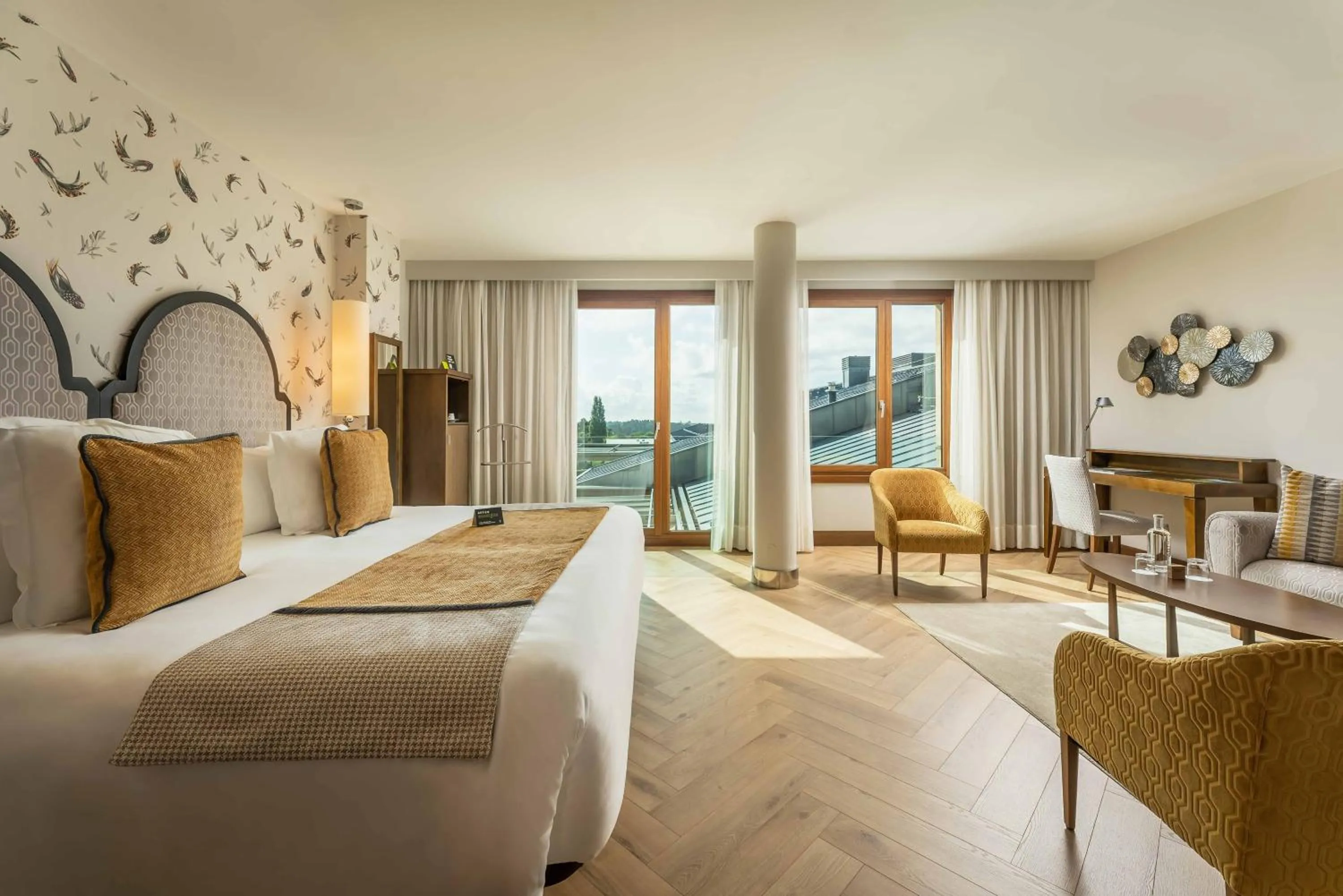 Photo of the whole room, Bed in ARTIEM Asturias