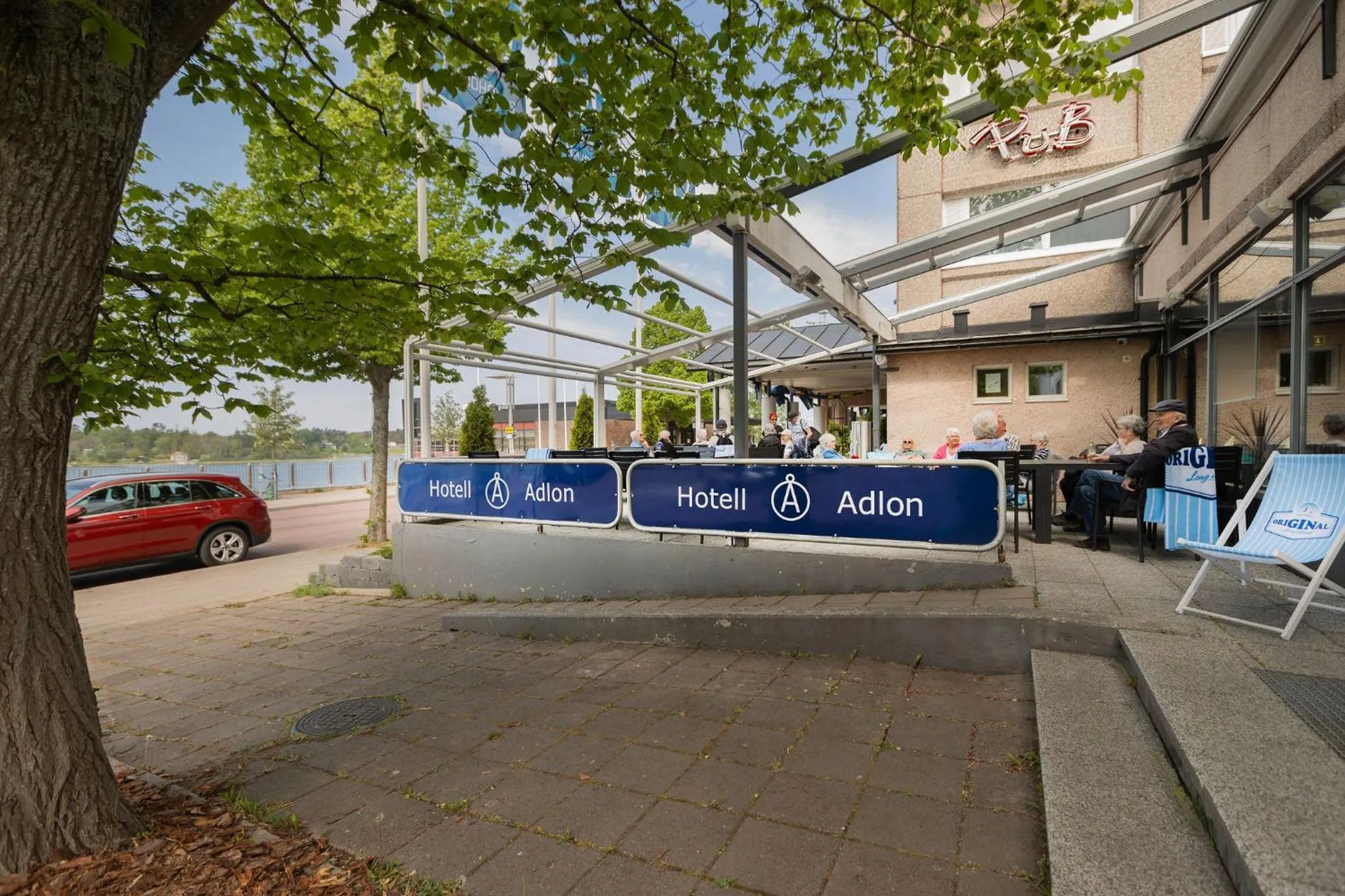 Balcony/Terrace in Hotel Adlon