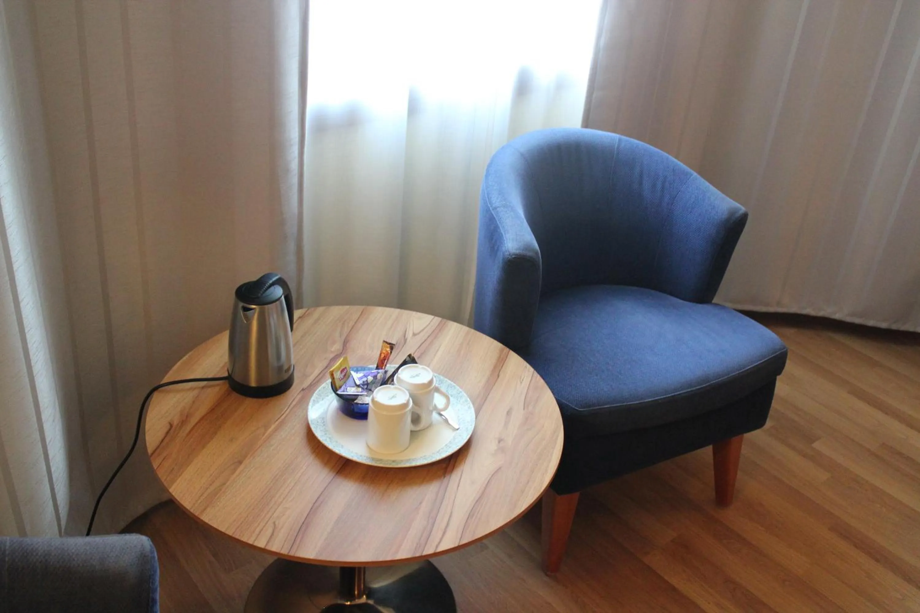 Seating area in Hotel Savoy