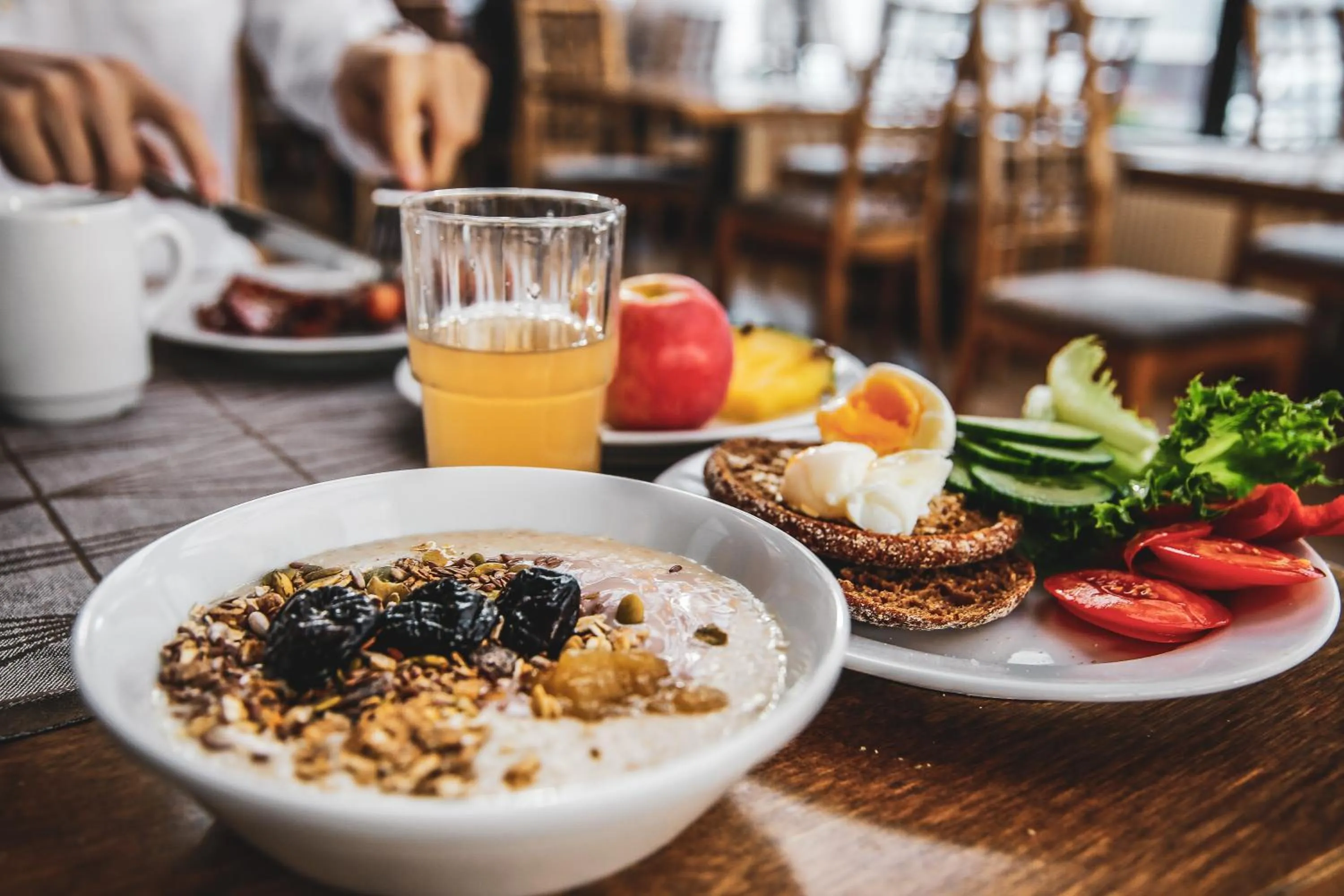 Food and drinks in Hotel Savoy