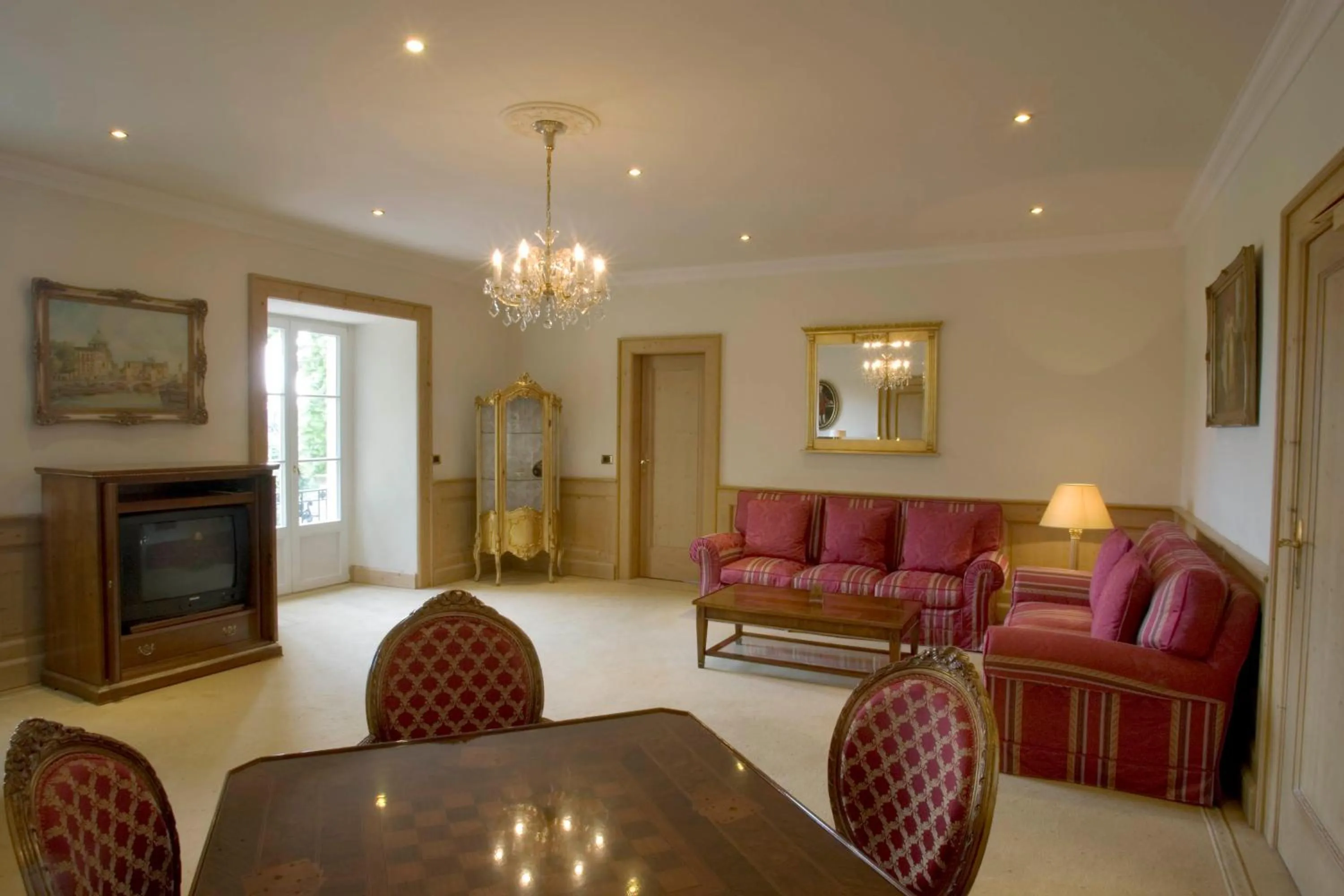 Living room in Schloss Diedersdorf