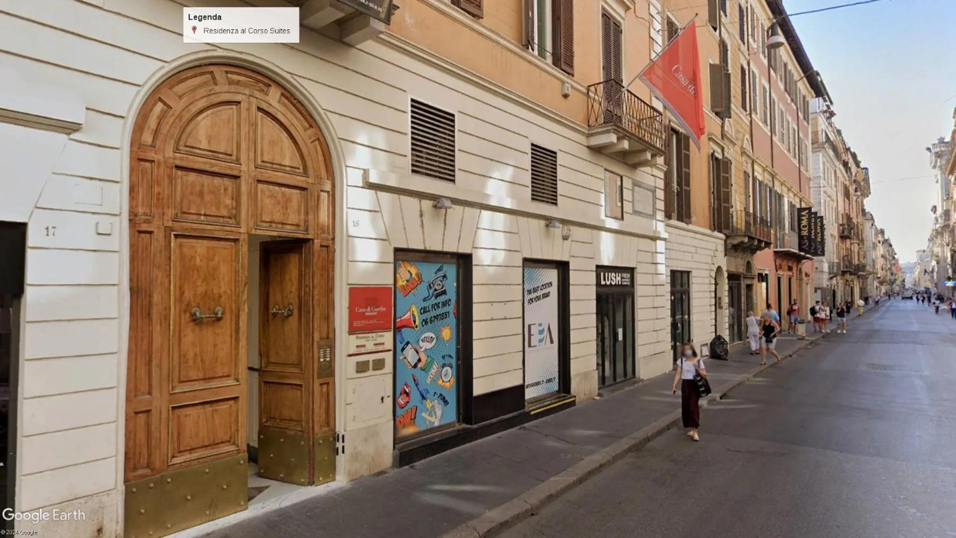 Property building in Residenza Al Corso Suites