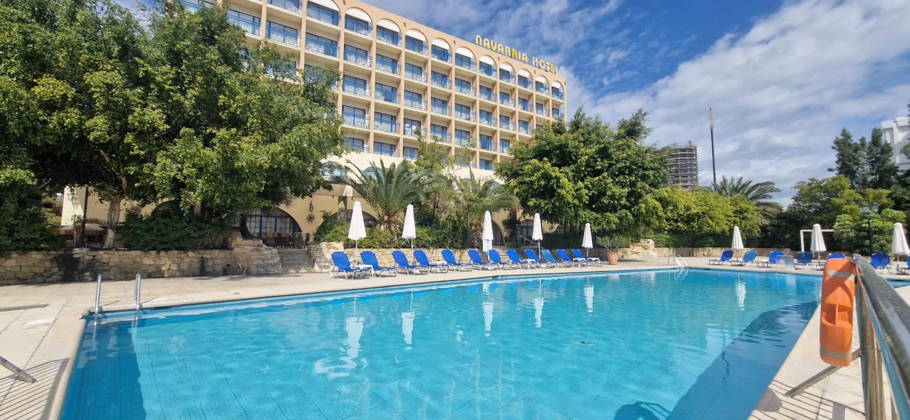 Property building in Navarria Blue Hotel