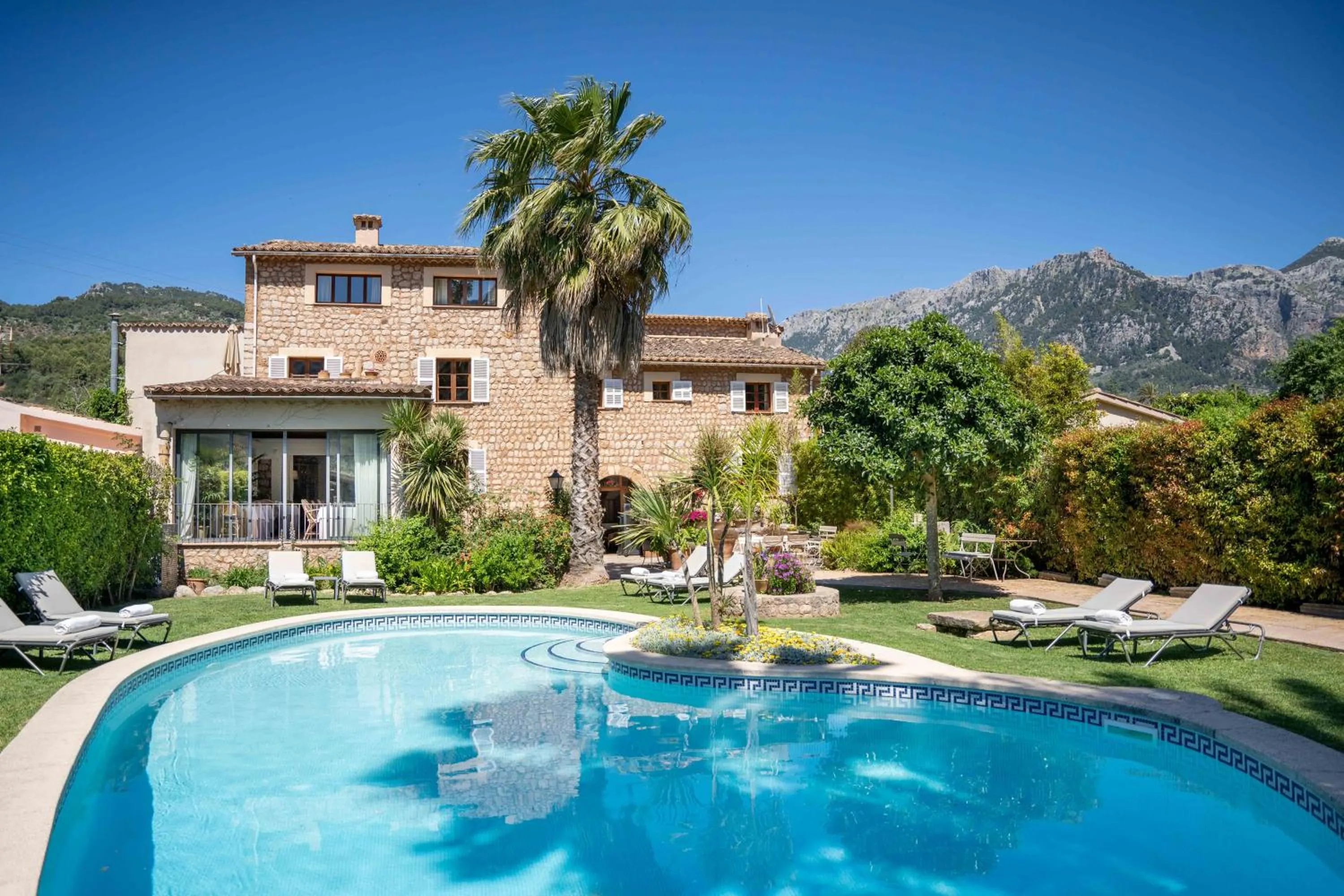 Swimming pool in Finca Ca'n Quatre