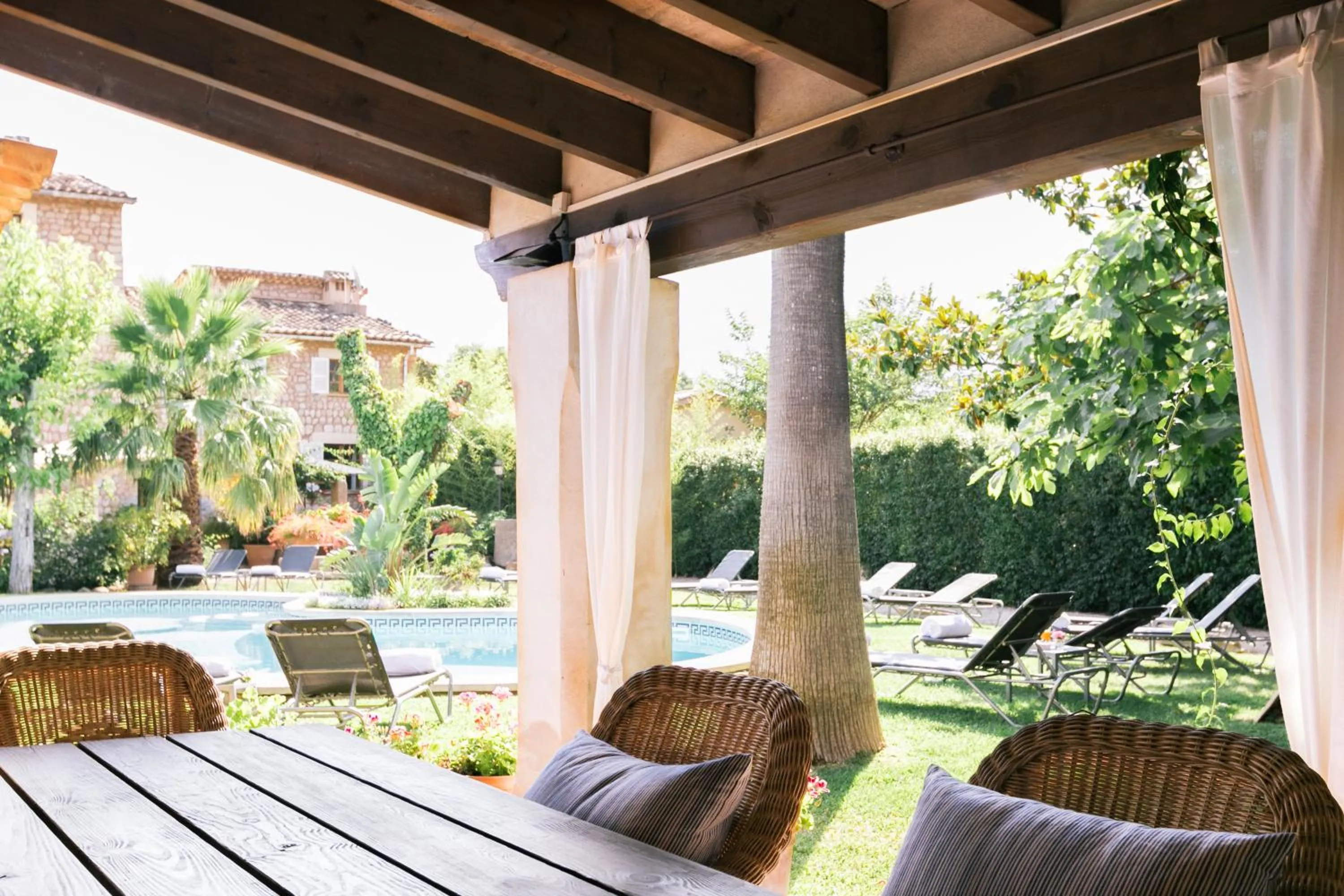 Garden in Finca Ca'n Quatre