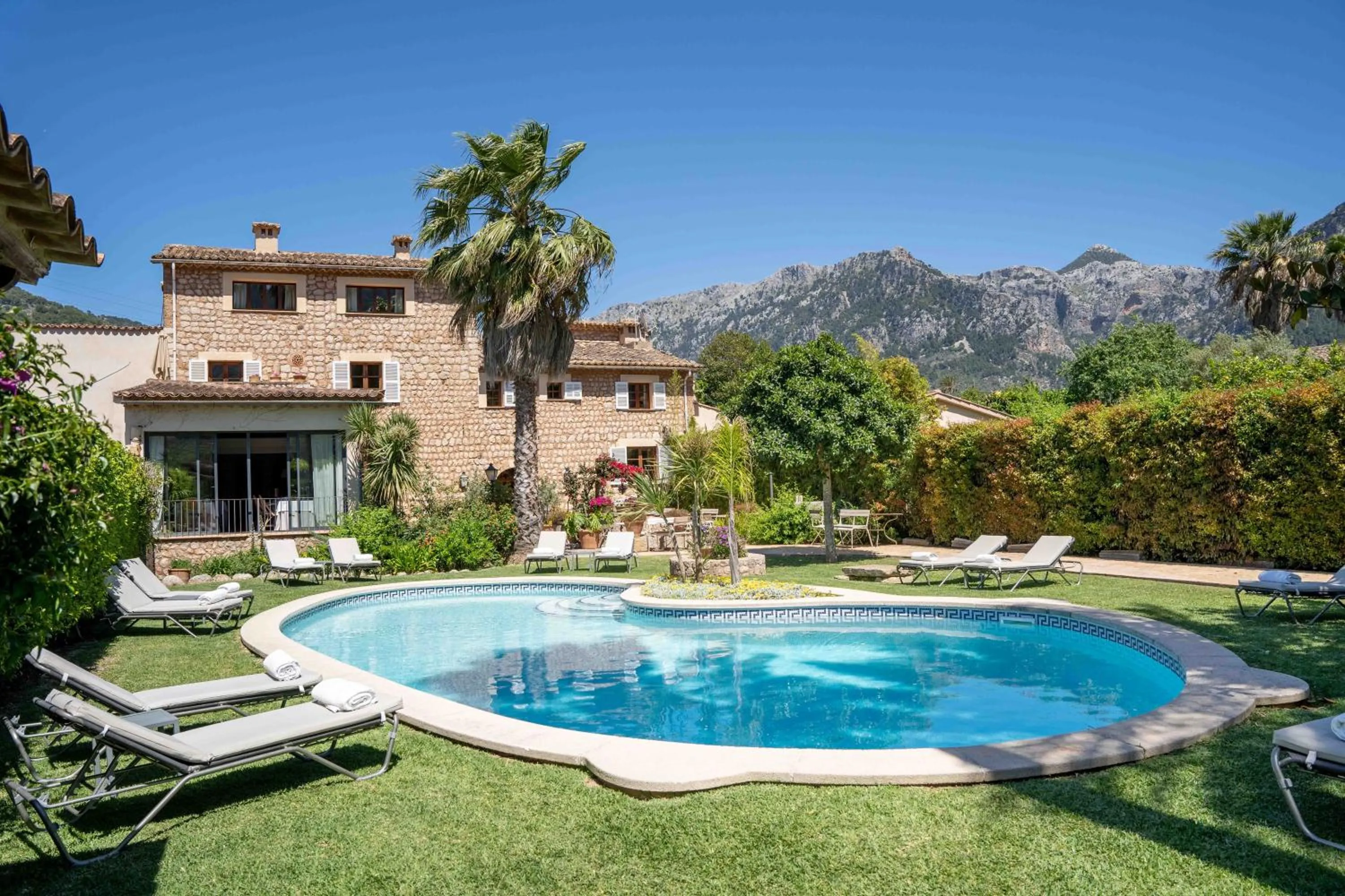 Swimming pool in Finca Ca'n Quatre