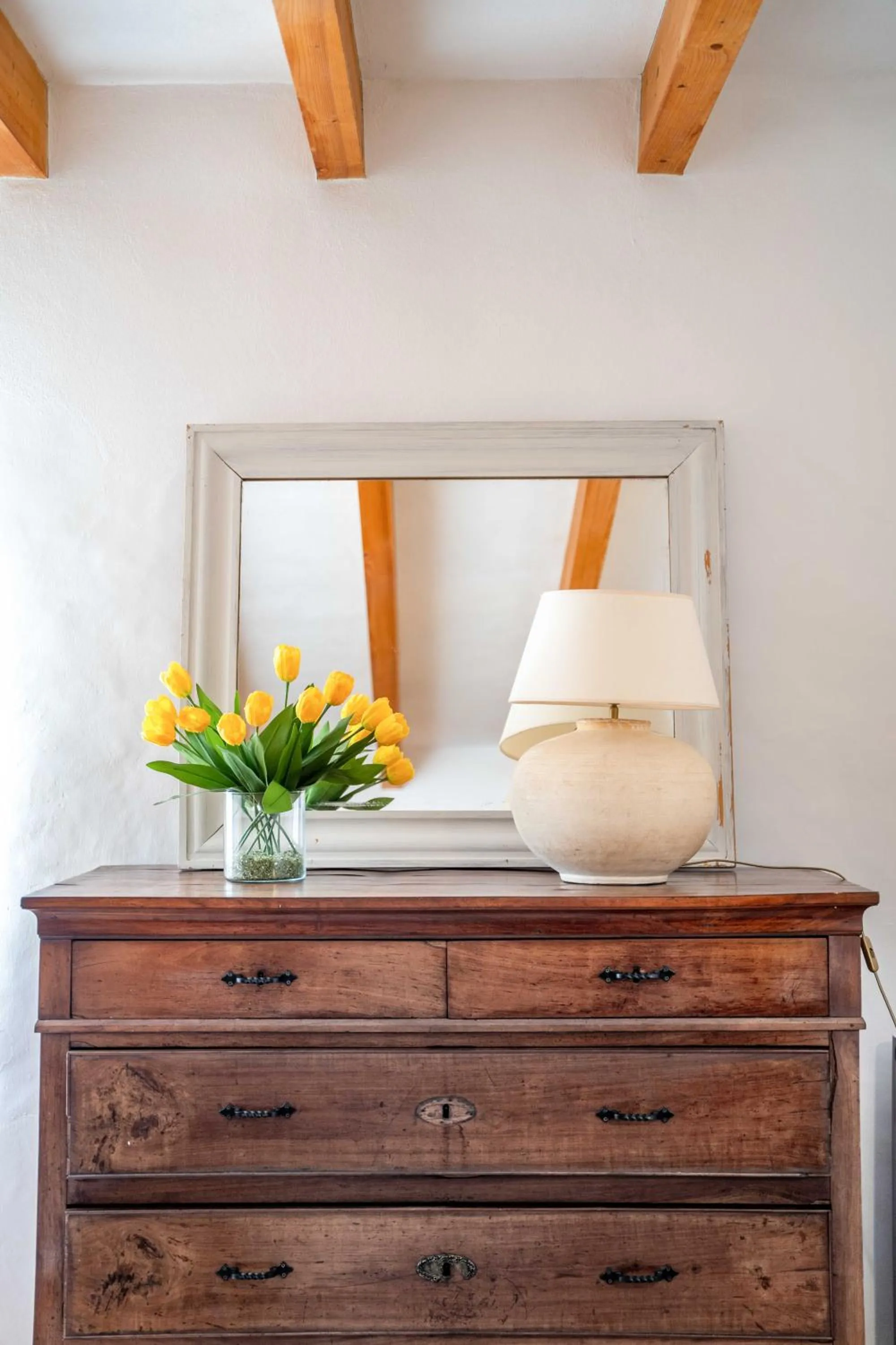 Decorative detail, Bed in Finca Ca'n Quatre