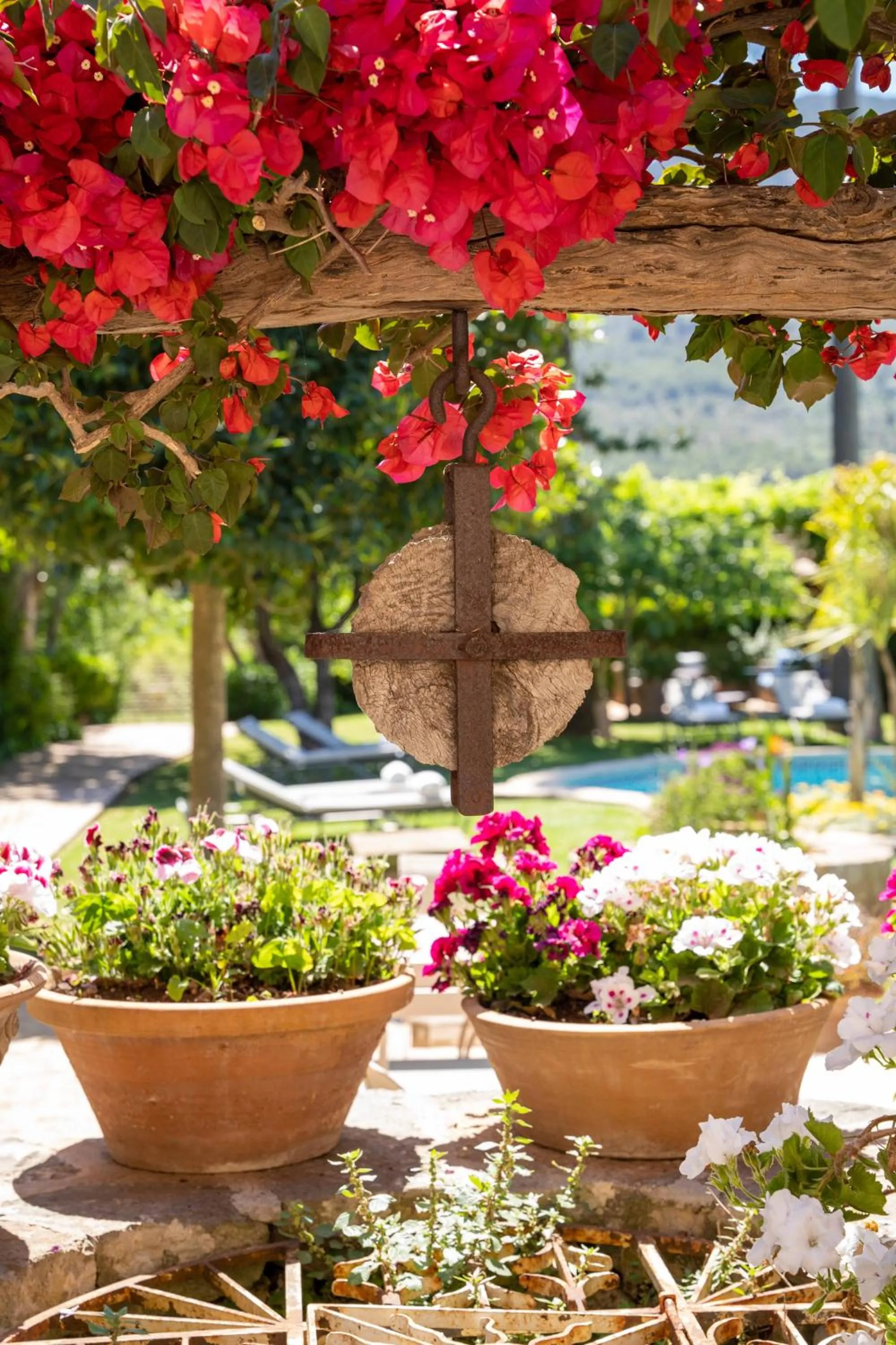 Garden in Finca Ca'n Quatre