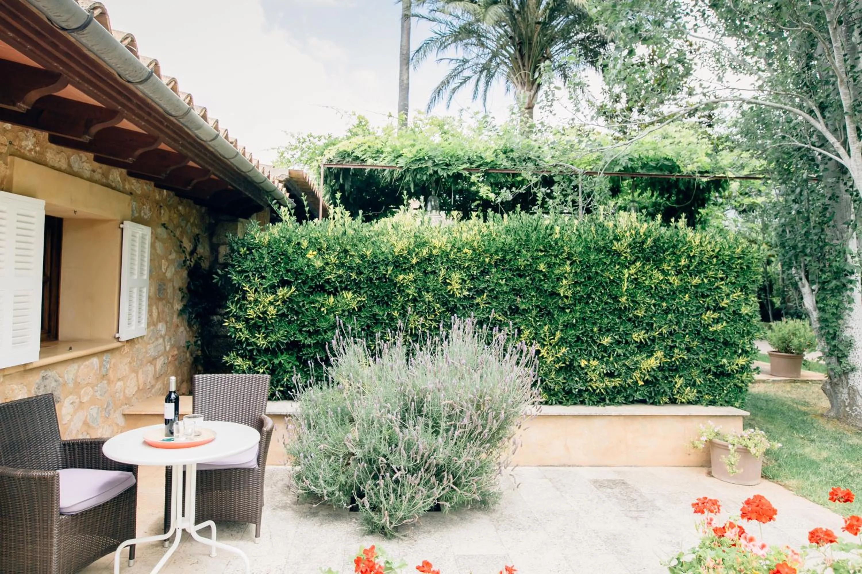 Garden in Finca Ca'n Quatre