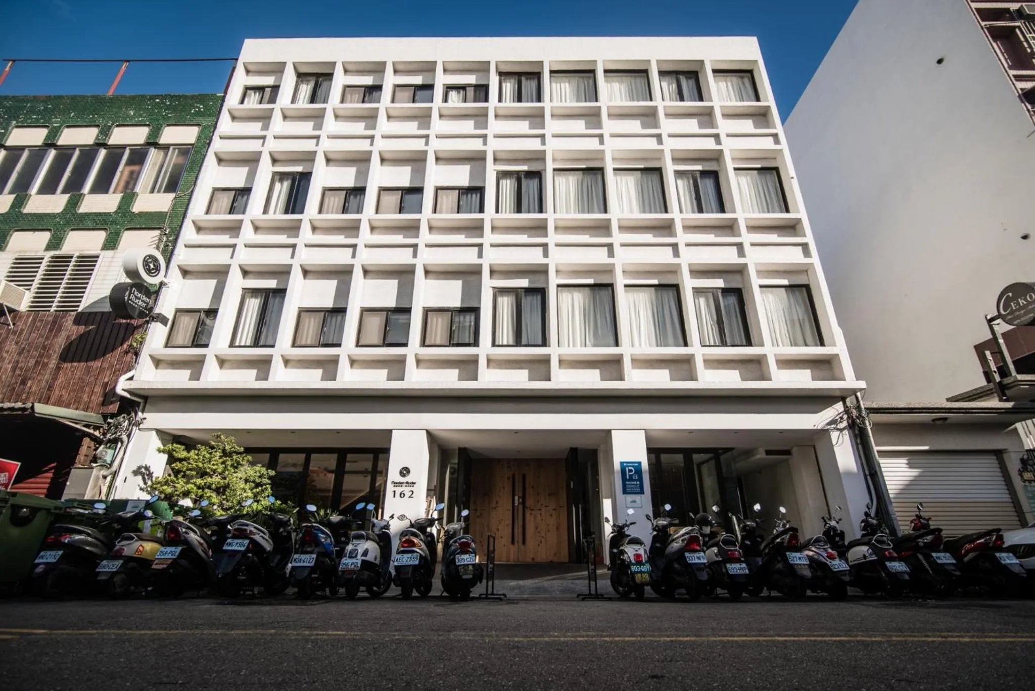 Facade/entrance in Norden Ruder Hostel Taitung