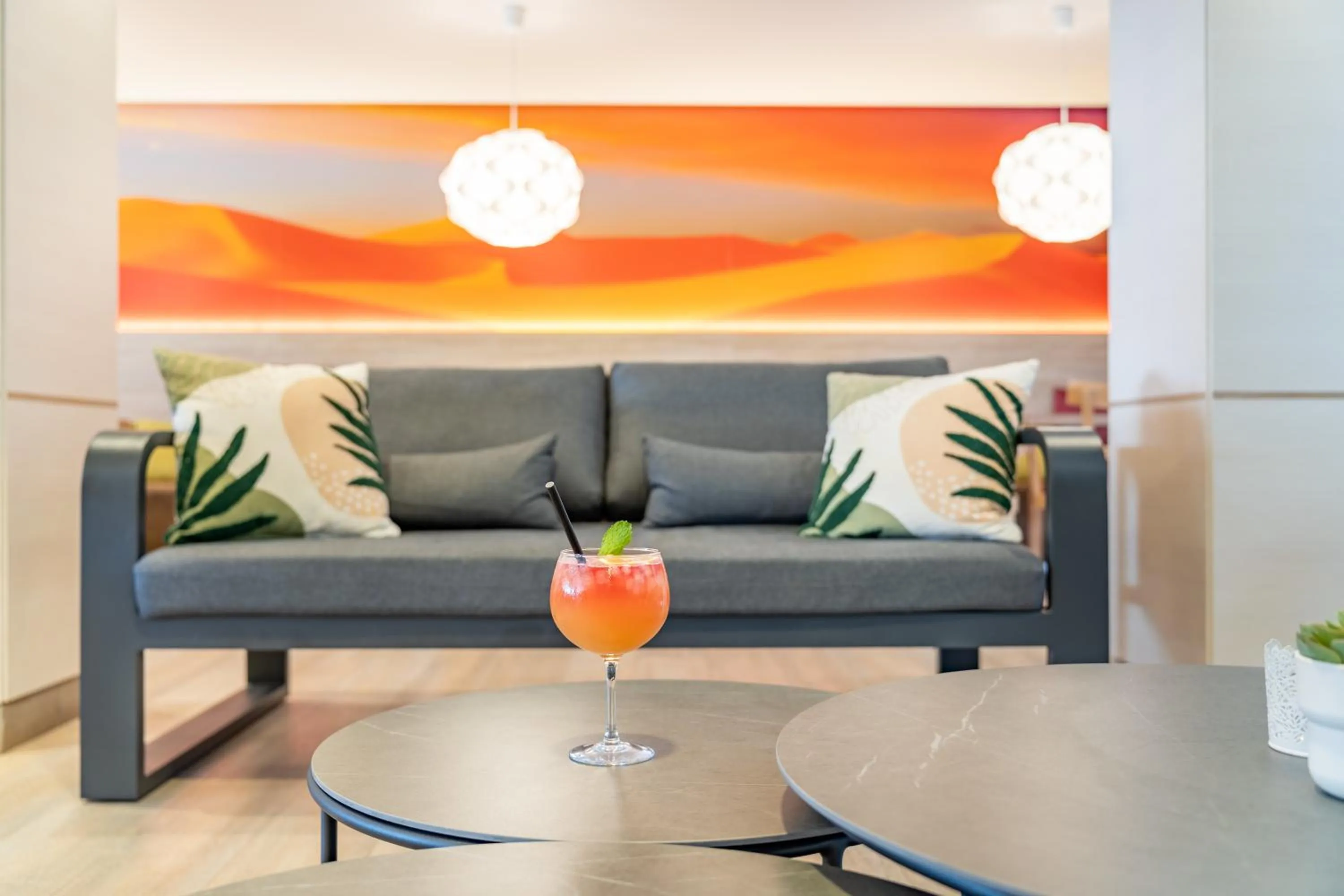 Living room in Apartamentos Cabau Cala Dor