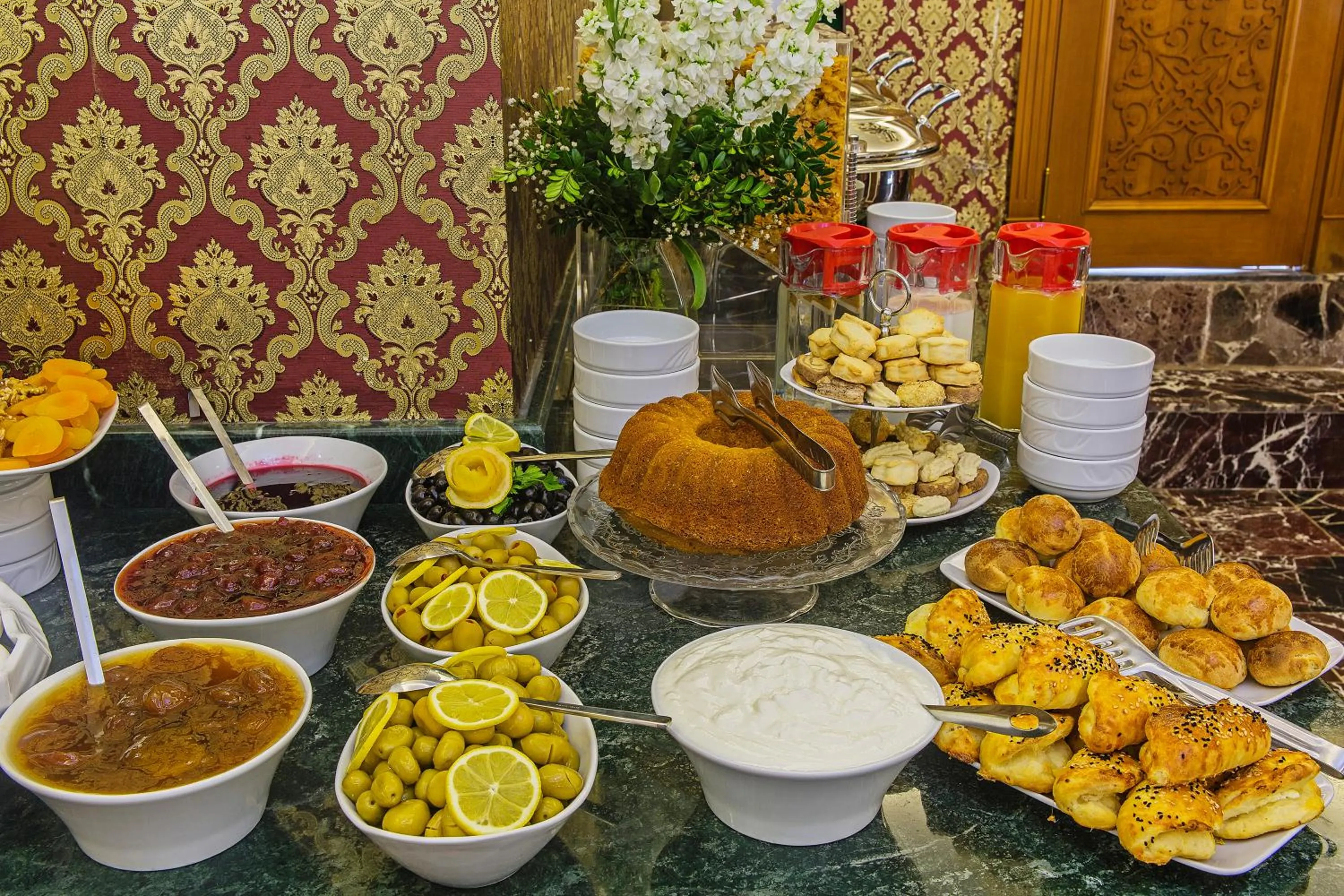 Breakfast in Lausos Hotel Sultanahmet