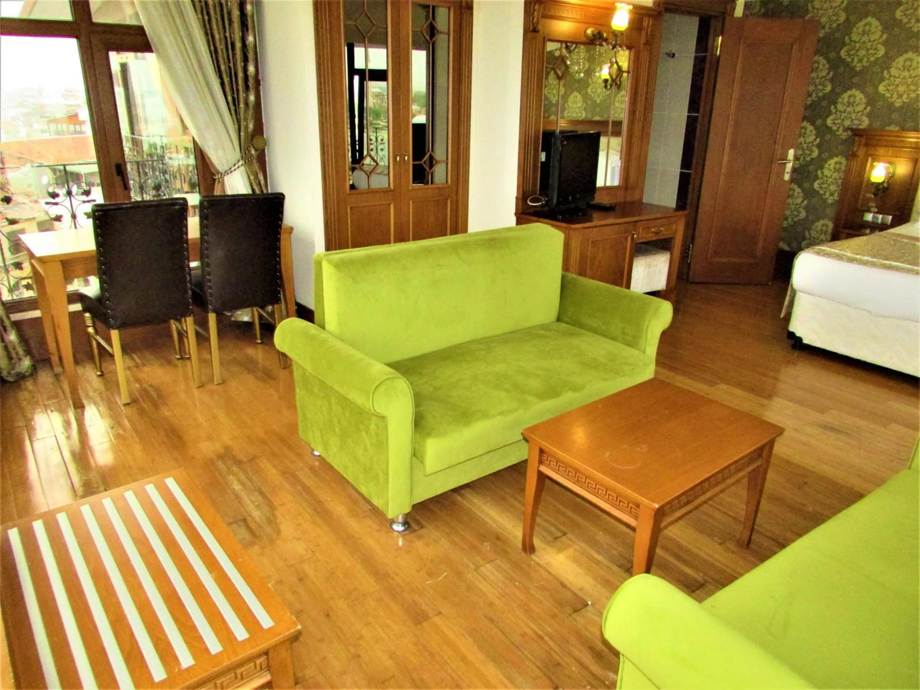 Living room in Lausos Hotel Sultanahmet