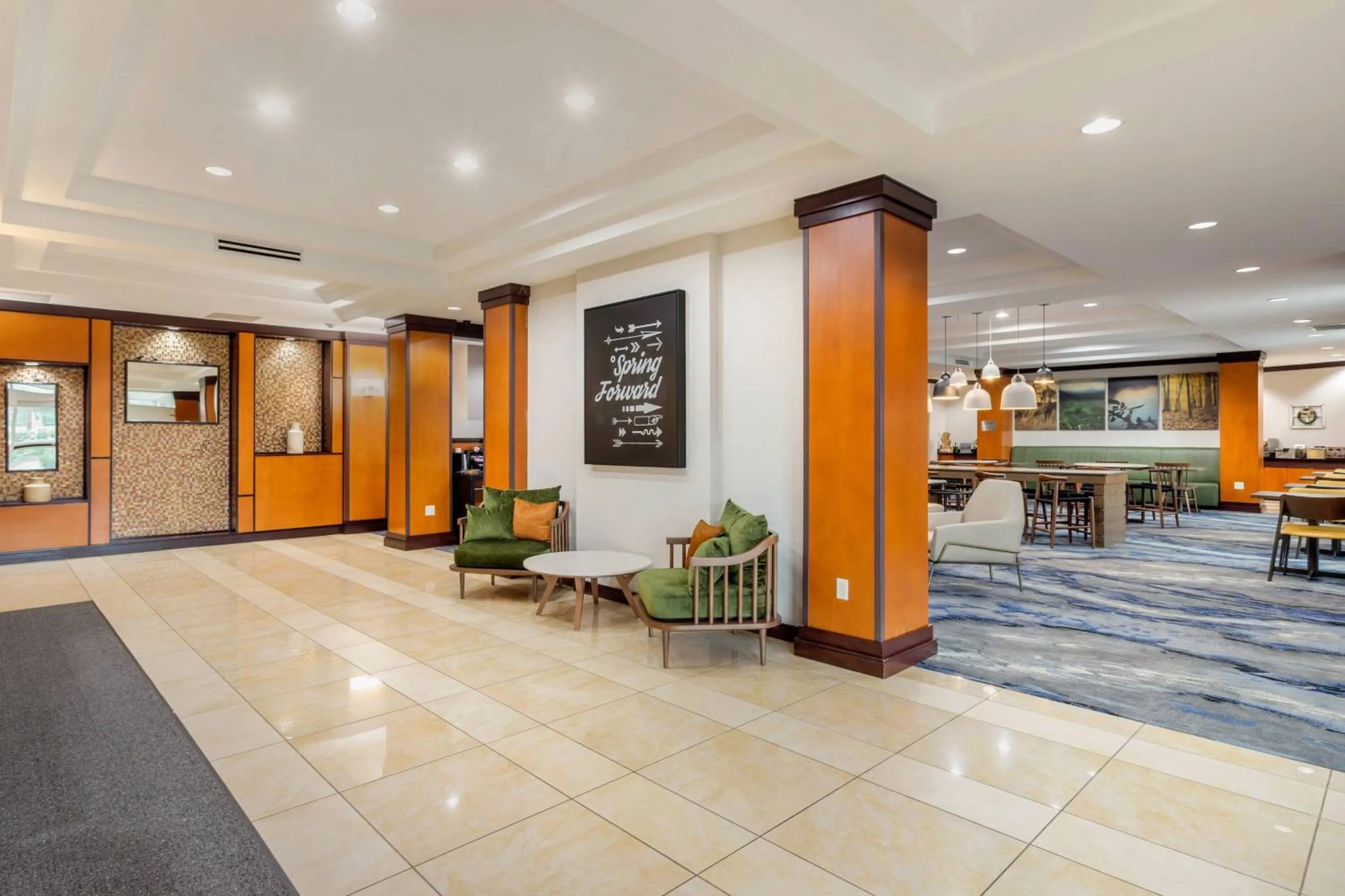 Lobby or reception in Fairfield Inn & Suites by Marriott Houston Conroe