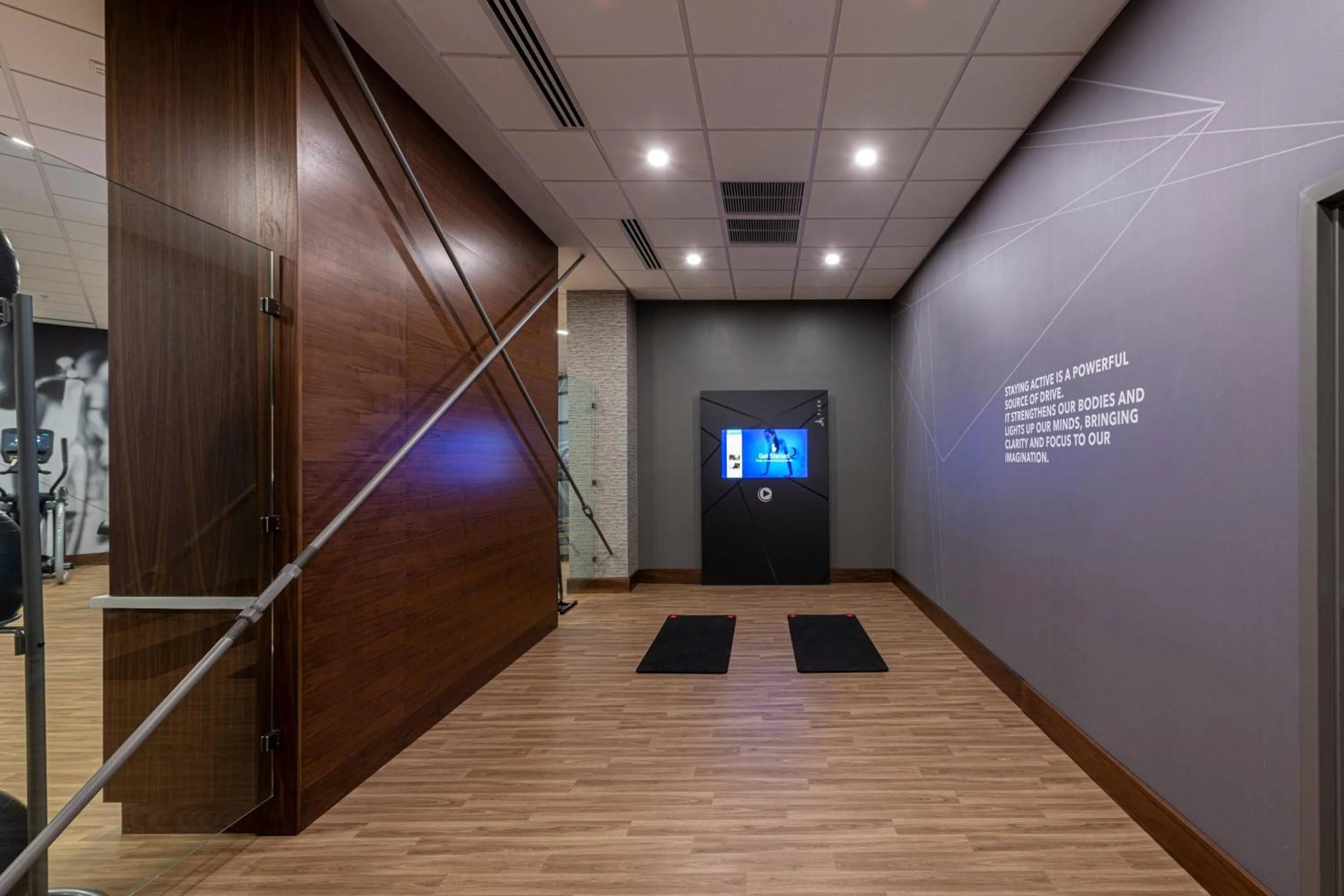 Fitness centre/facilities in Wichita Marriott