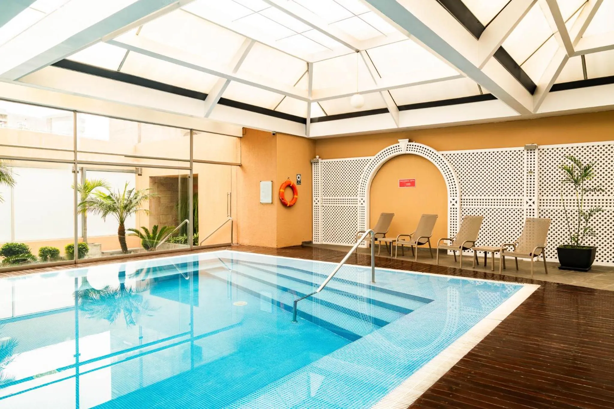 Swimming pool in Casa Andina Premium Miraflores