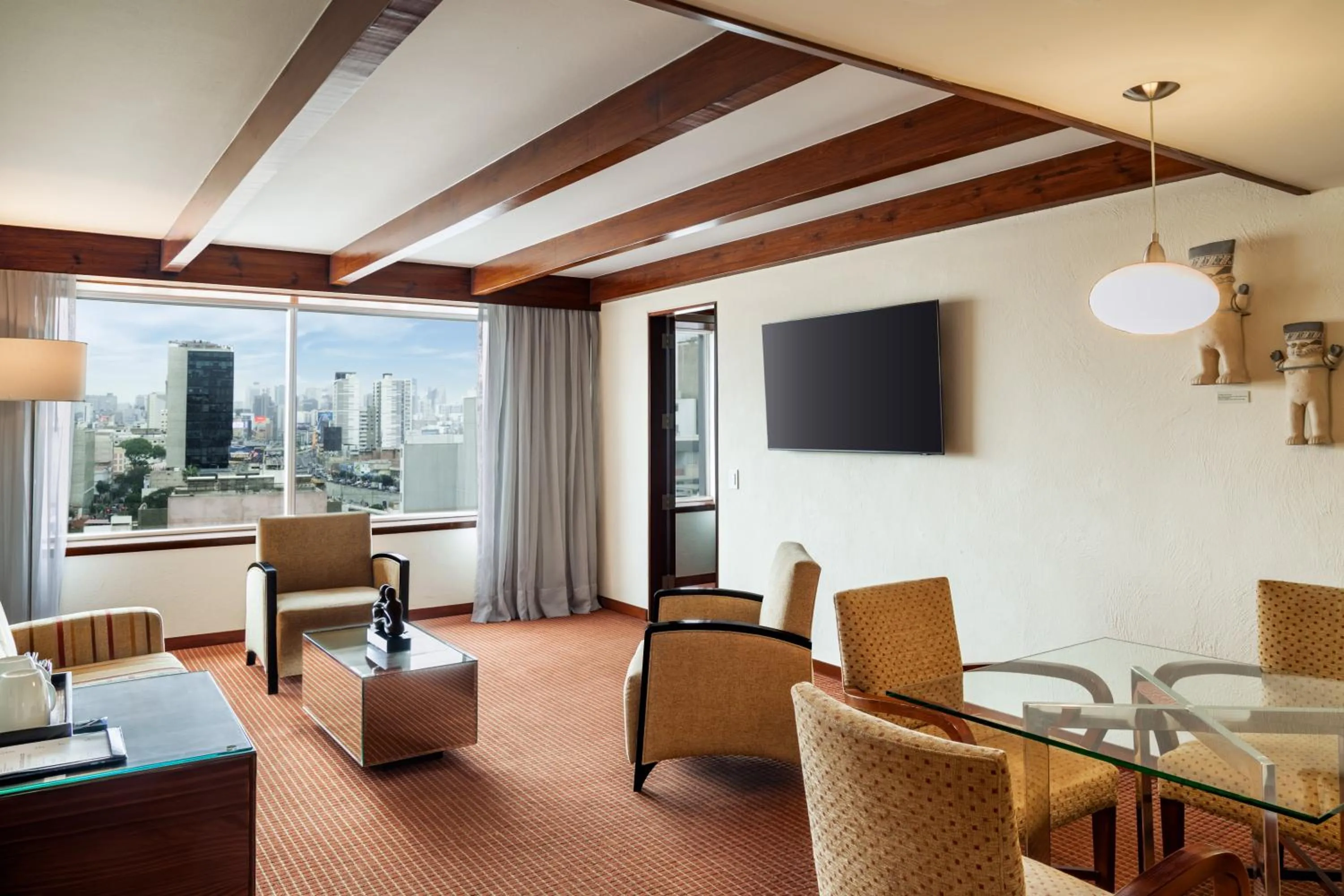 Living room in Casa Andina Premium Miraflores