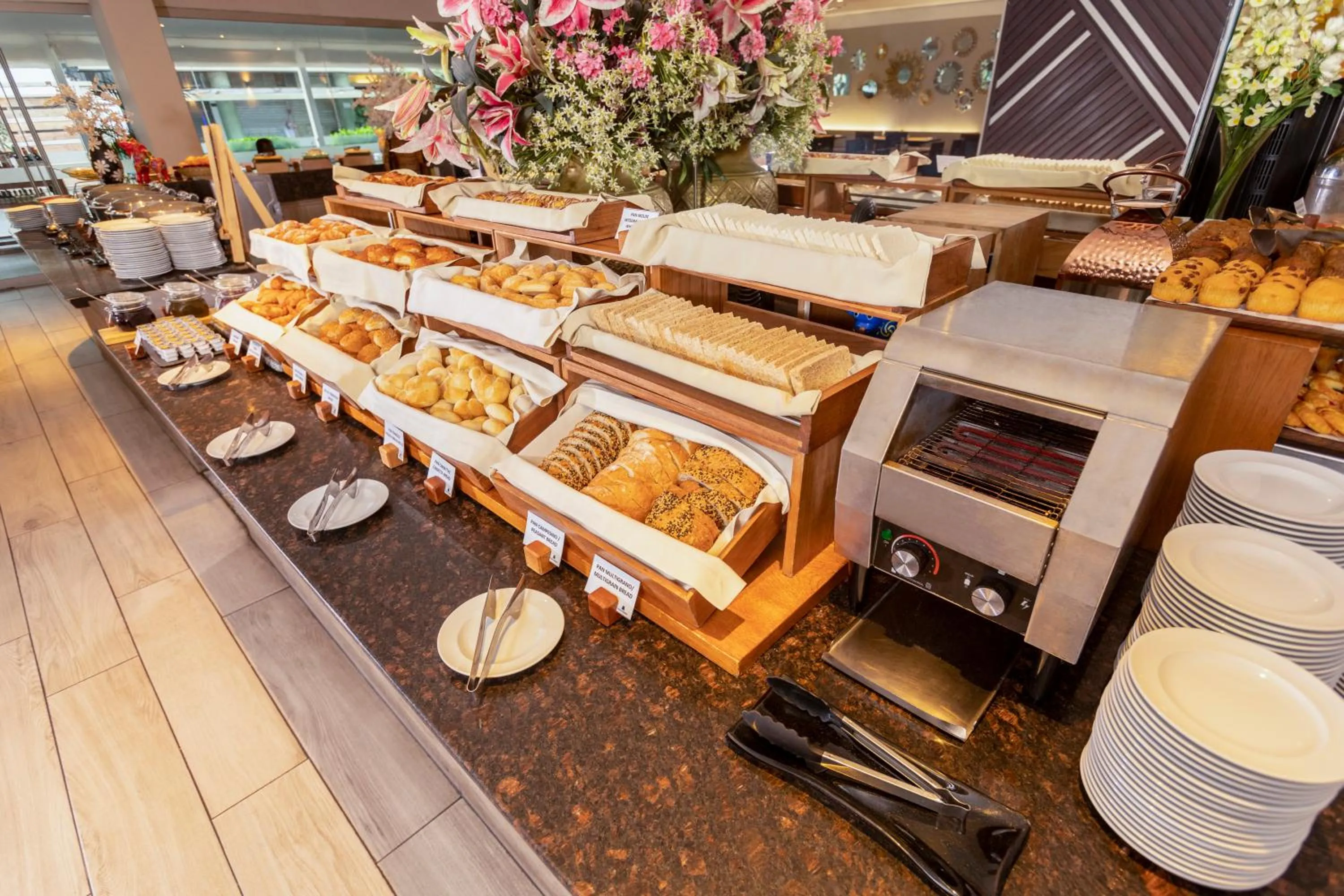Buffet breakfast in Casa Andina Premium Miraflores
