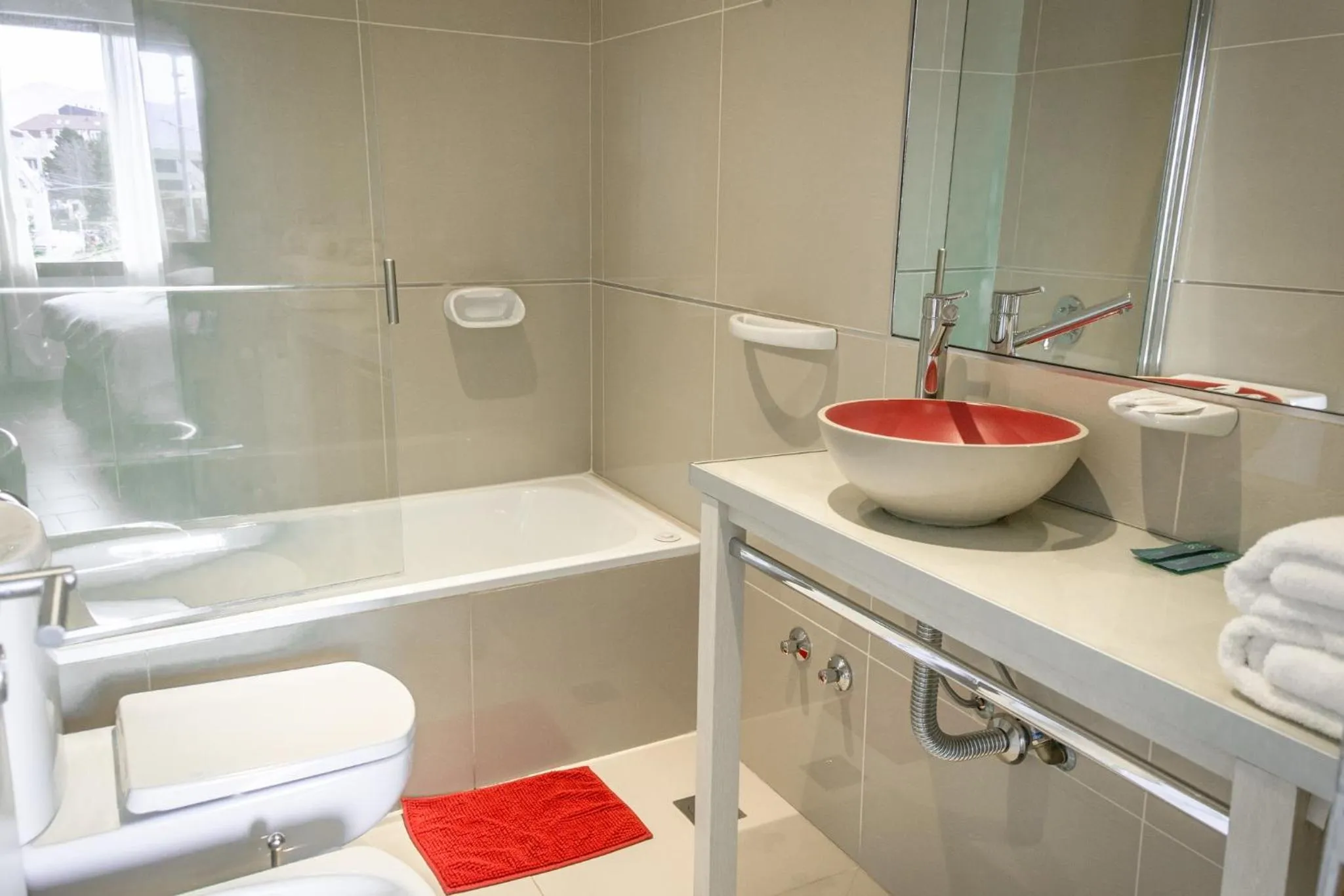 Bathroom in Hosteria y Restaurante America