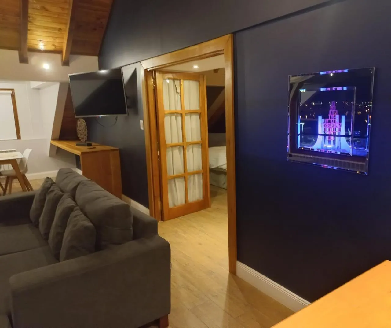 Living room in Hosteria y Restaurante America