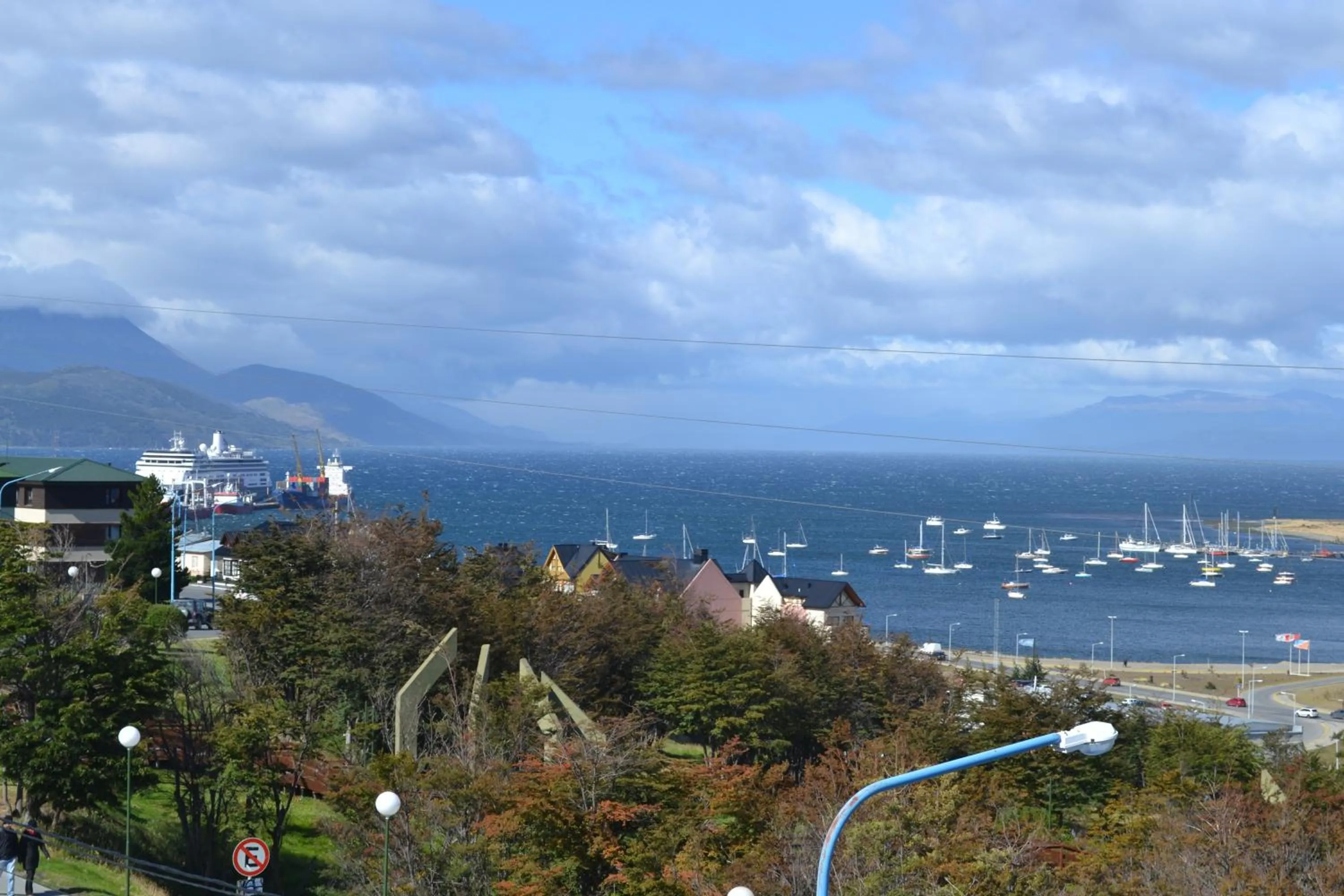 Bird's eye view in Hosteria y Restaurante America