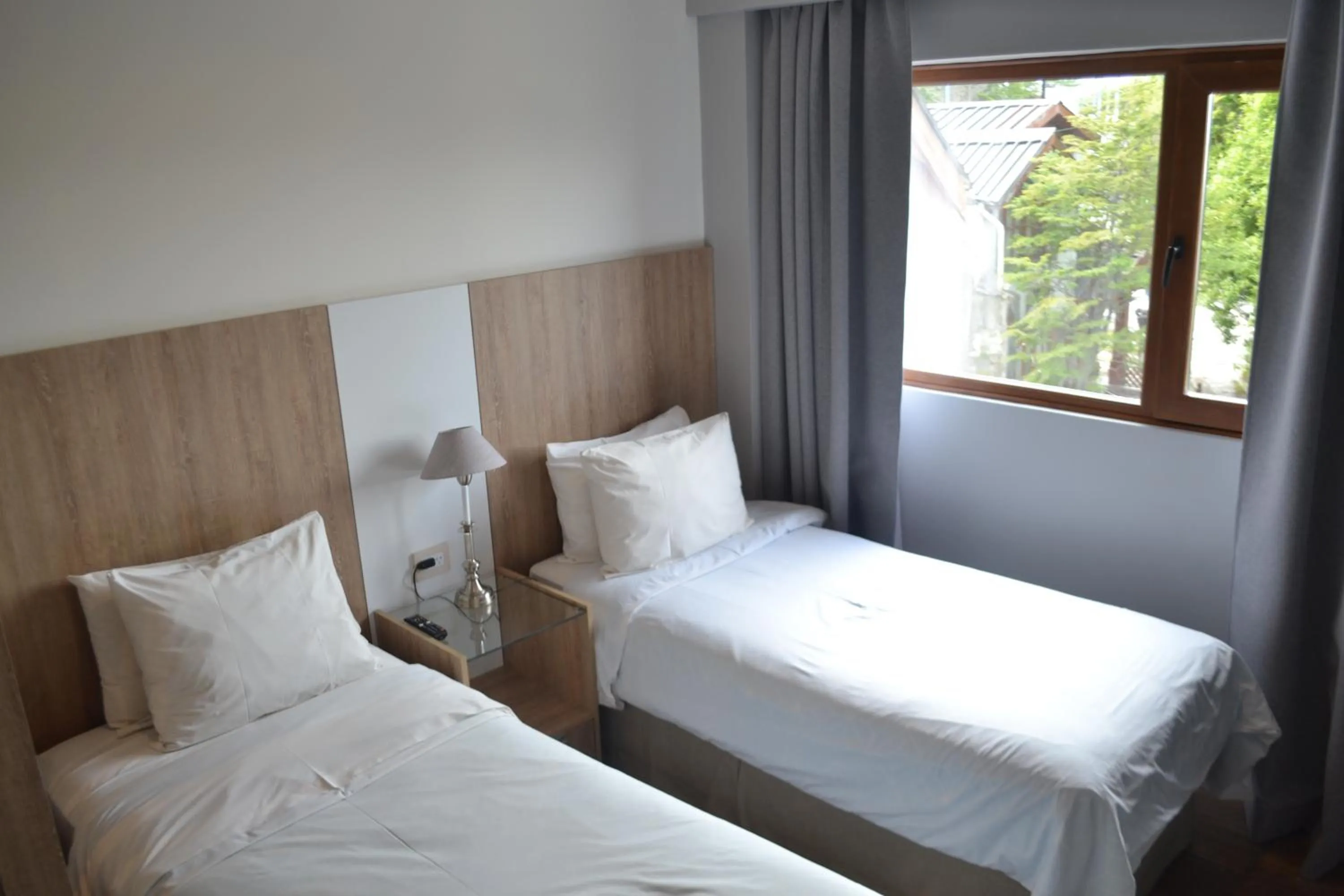 Bed in Hosteria y Restaurante America