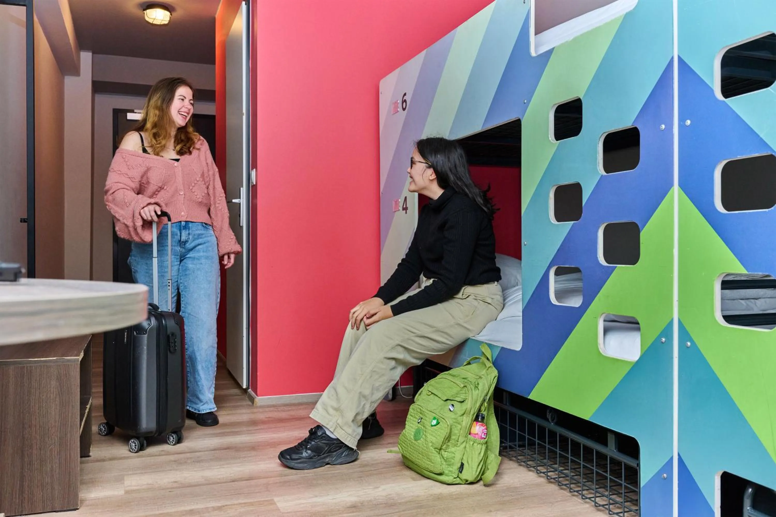 Bedroom in a&o Bremen Hauptbahnhof