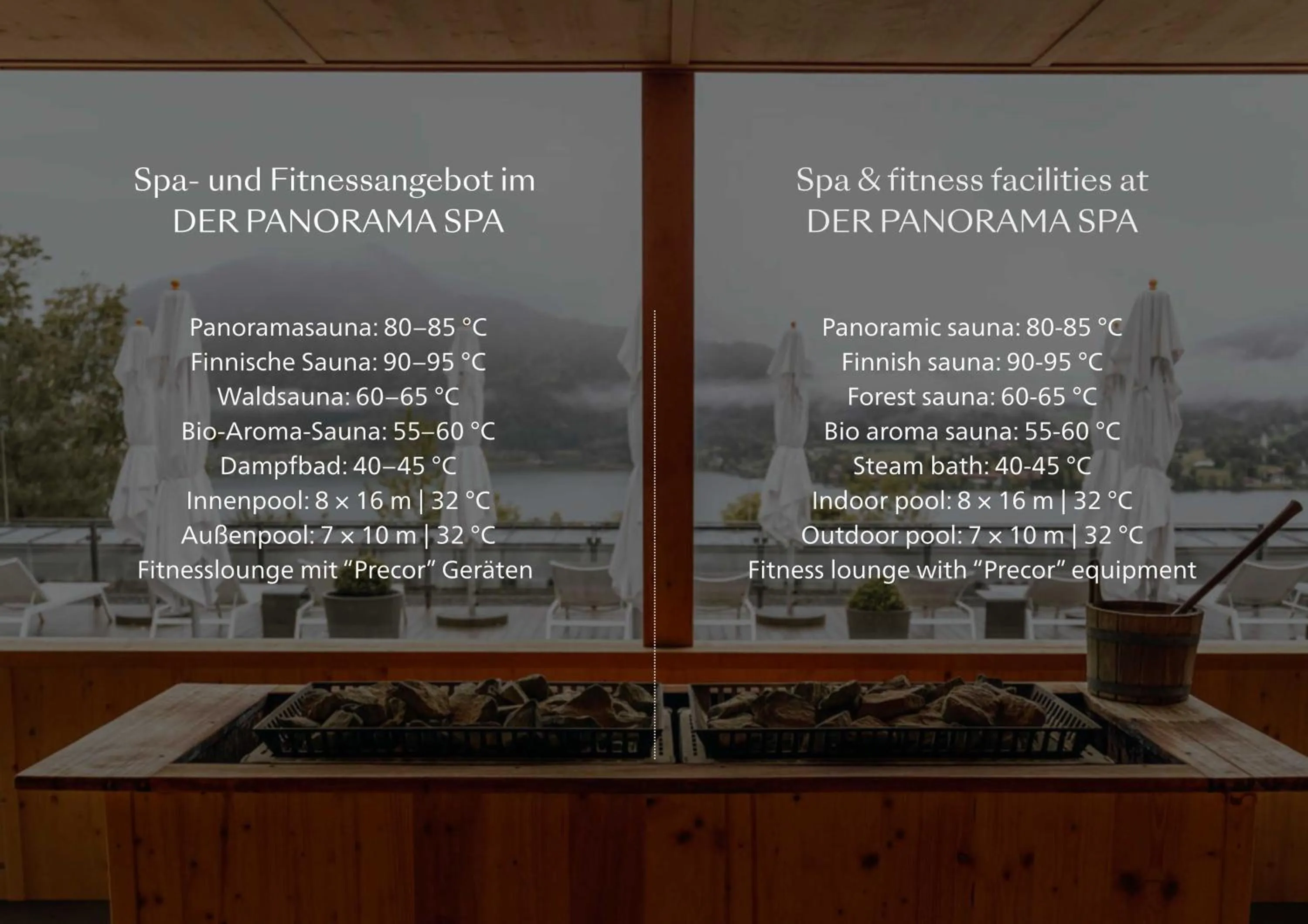 Spa and wellness centre/facilities in Das Tegernsee