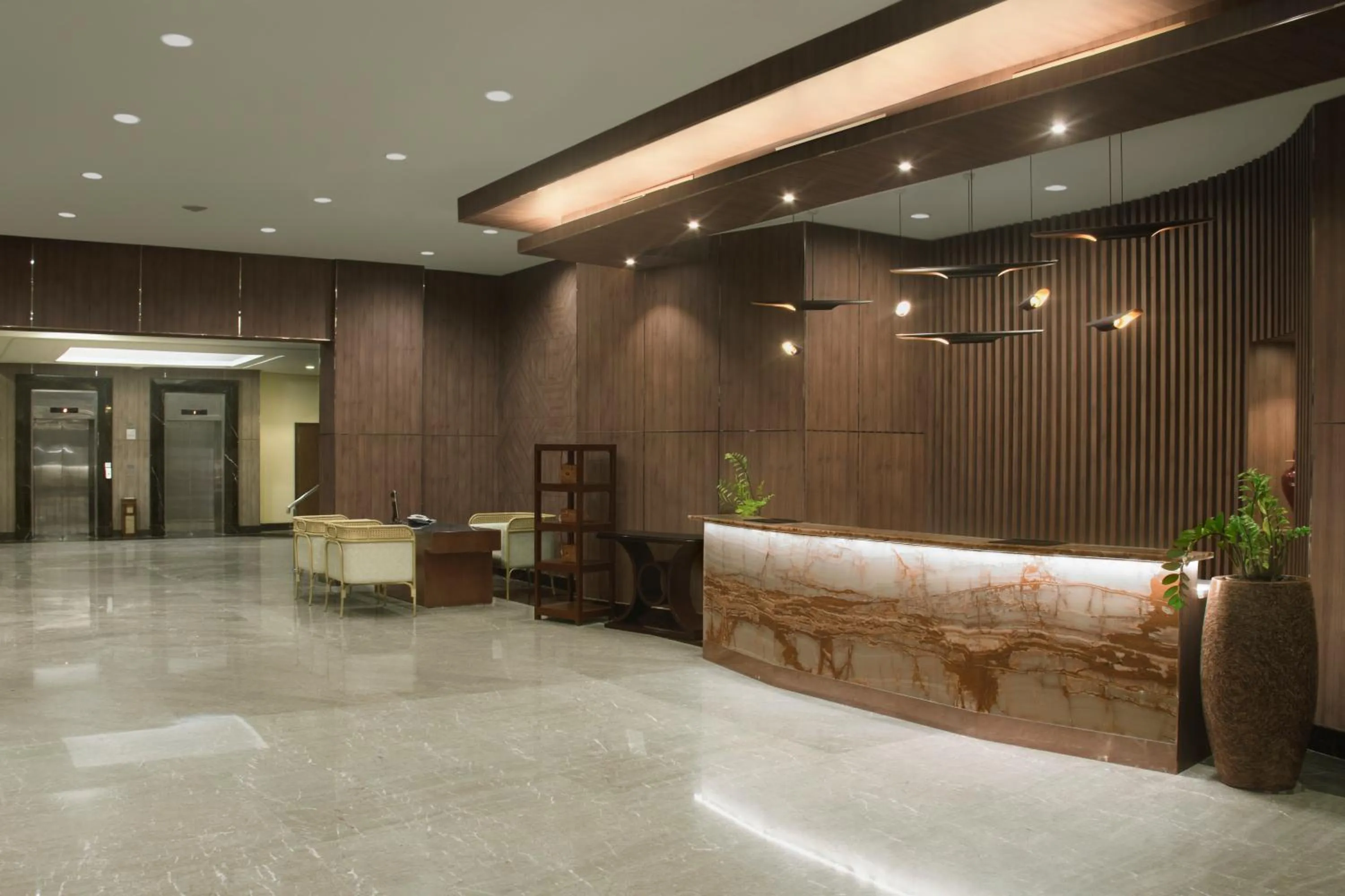 Lobby or reception in Aston Manado Hotel
