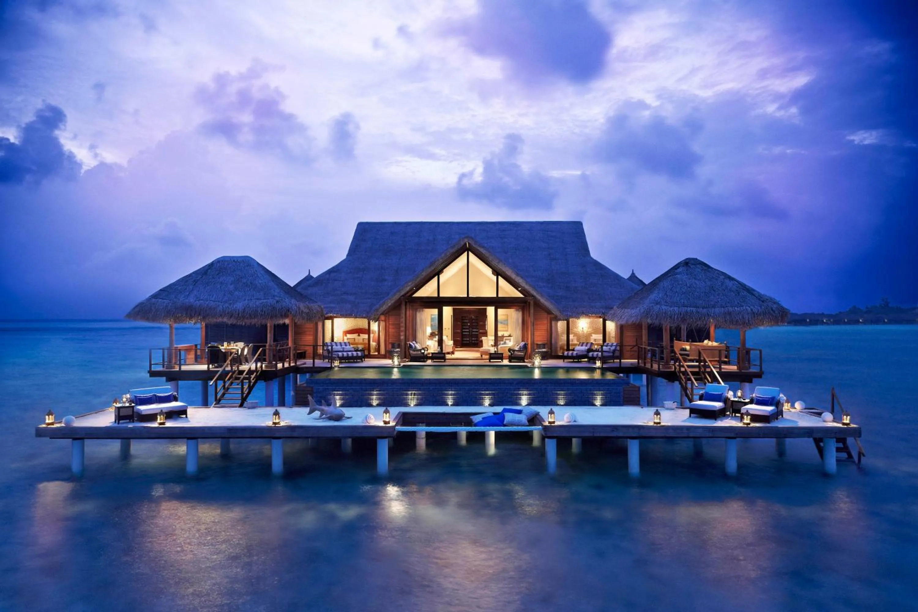 Property building in Taj Exotica Resort & Spa, Maldives
