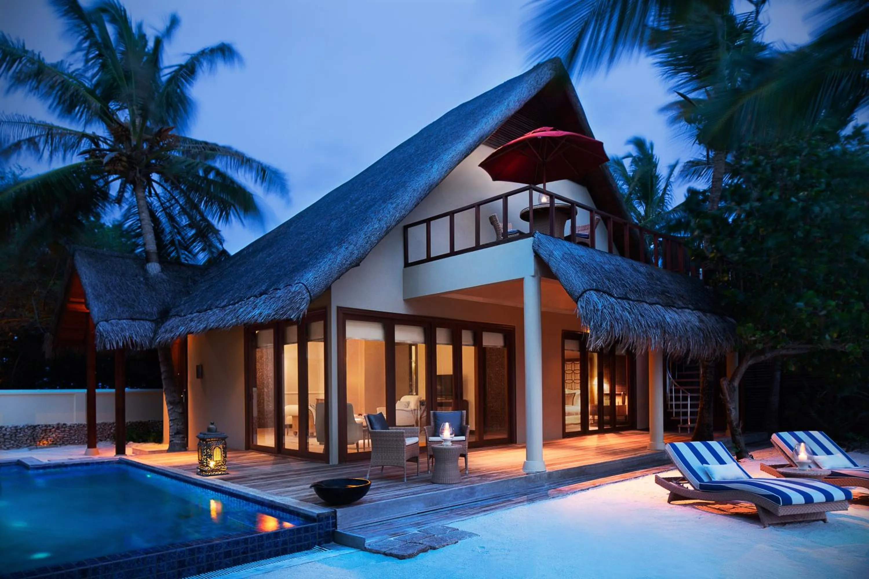 Facade/entrance in Taj Exotica Resort & Spa, Maldives