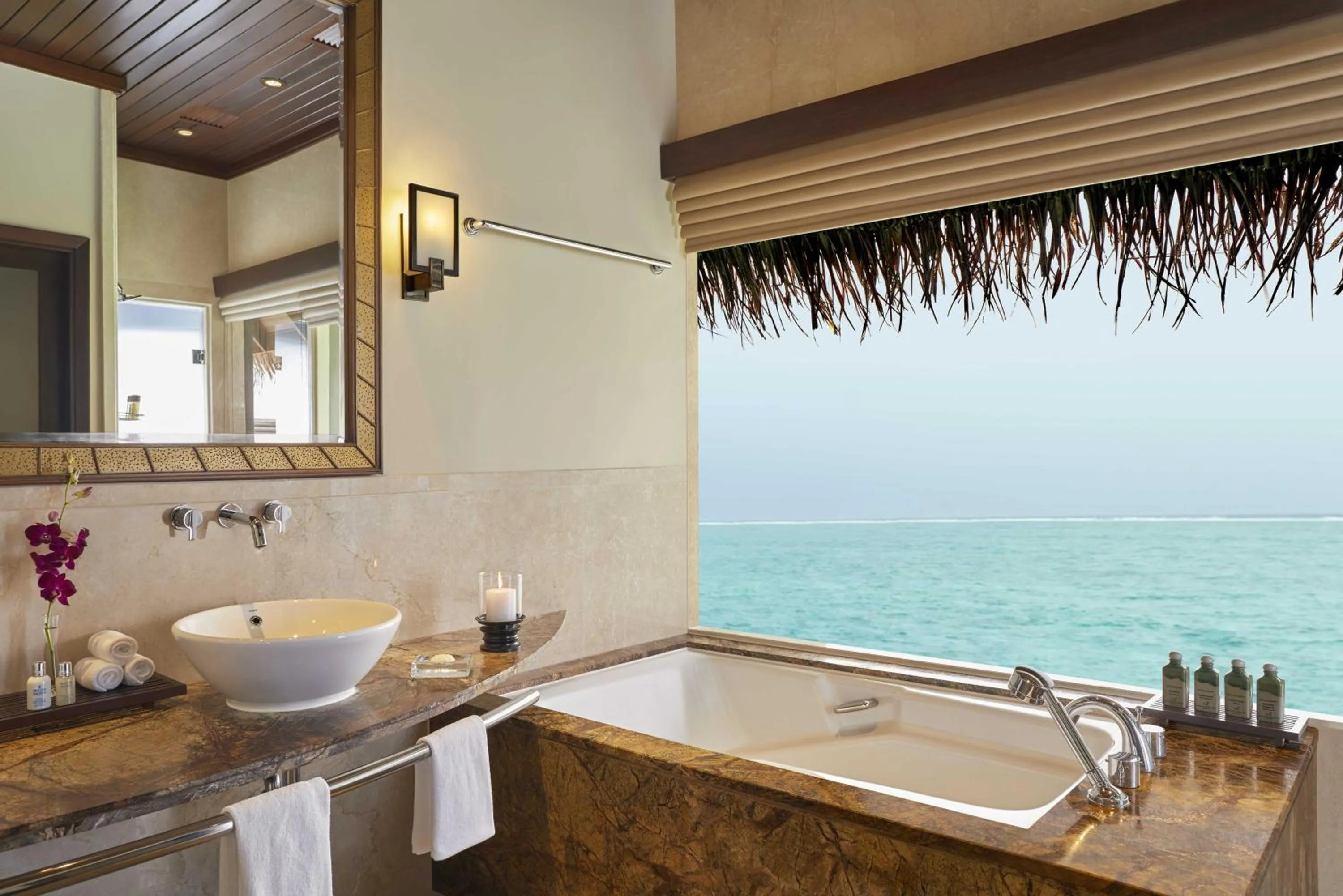 Toilet in Taj Exotica Resort & Spa, Maldives