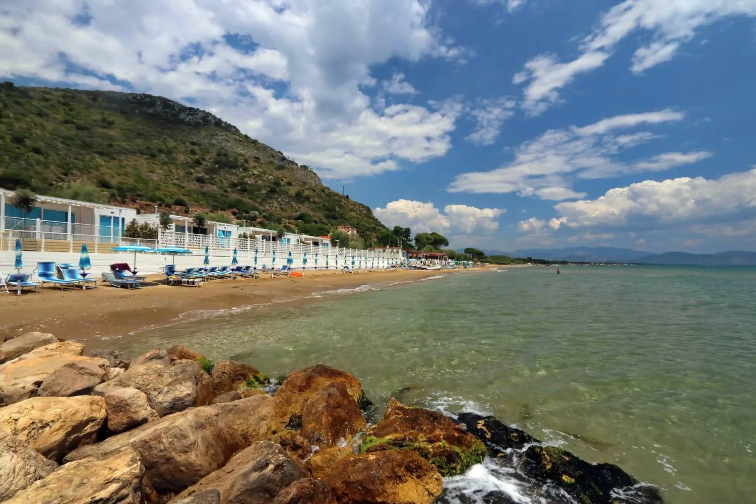 Beach in Le Palme Village