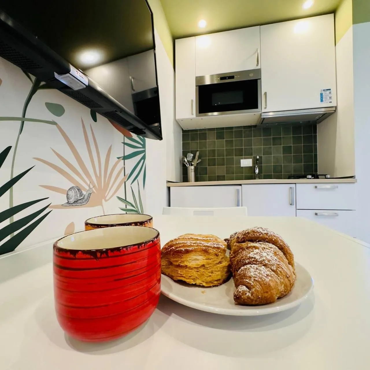 Kitchen or kitchenette in Le Palme Village