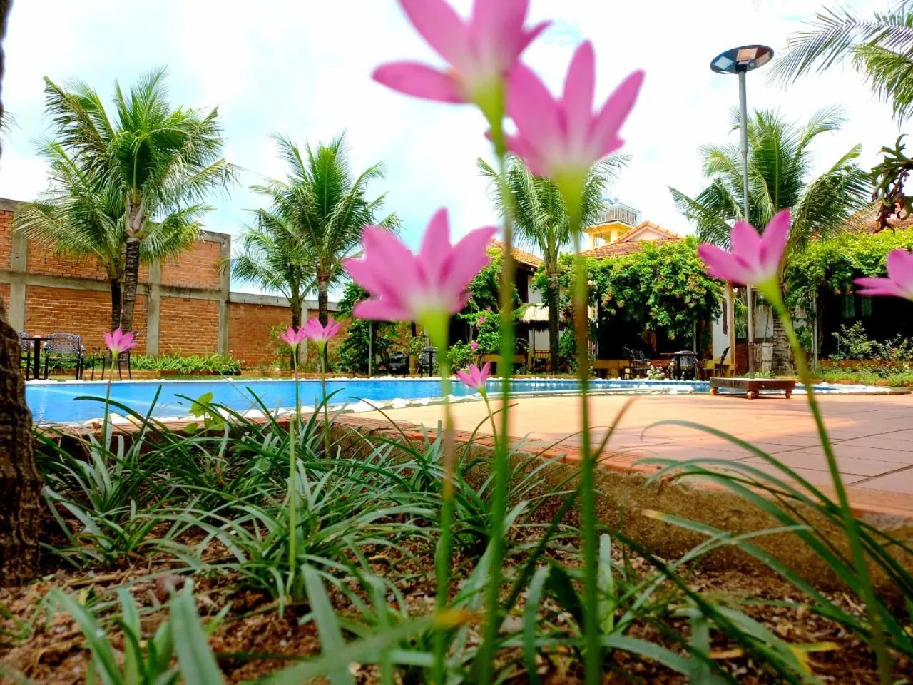 Swimming pool in Hung Vuong Resort