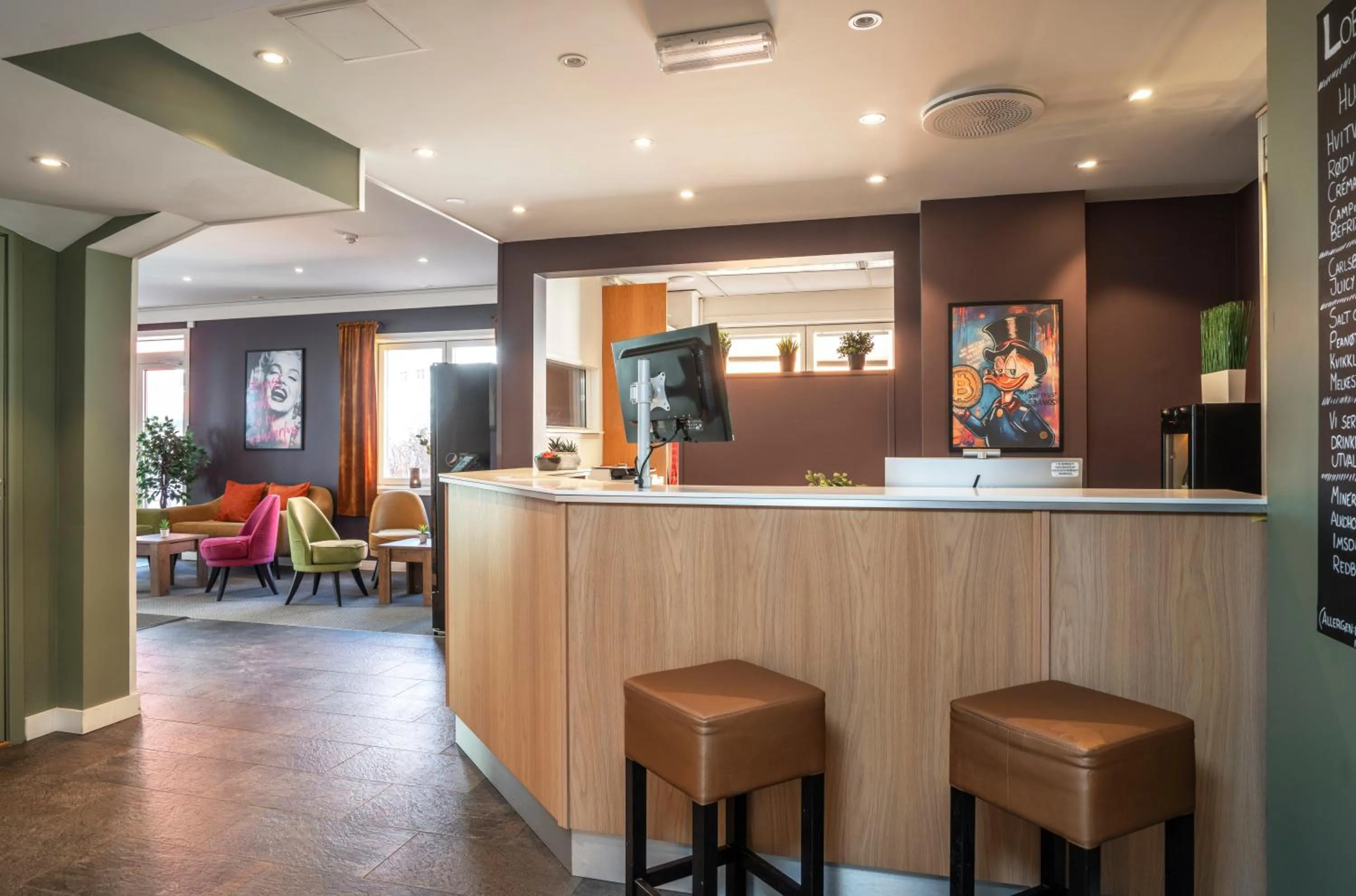 Lobby or reception in Thon PartnerHotel Storgata