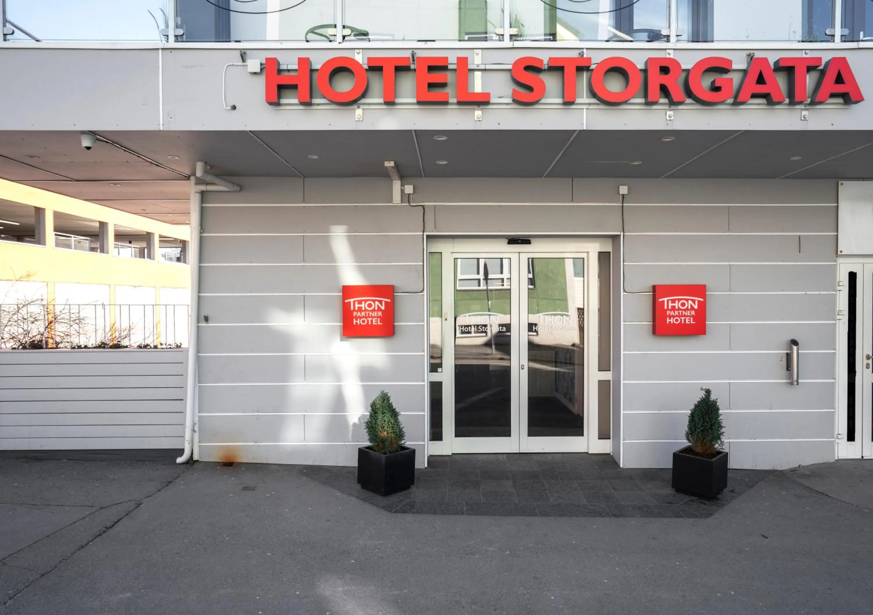 Property building in Thon PartnerHotel Storgata