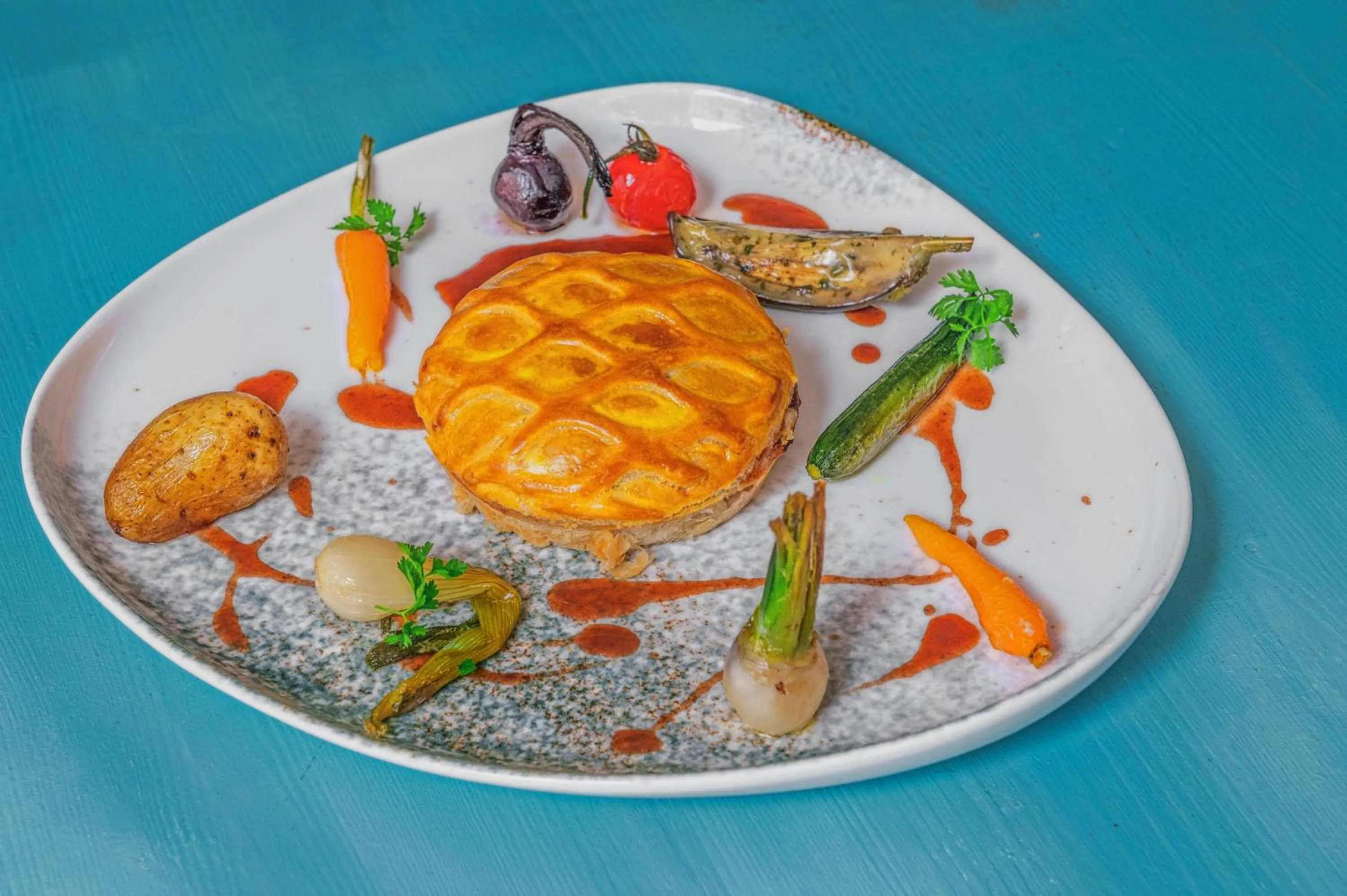 Dinner in Hostellerie Du Mont Aimé