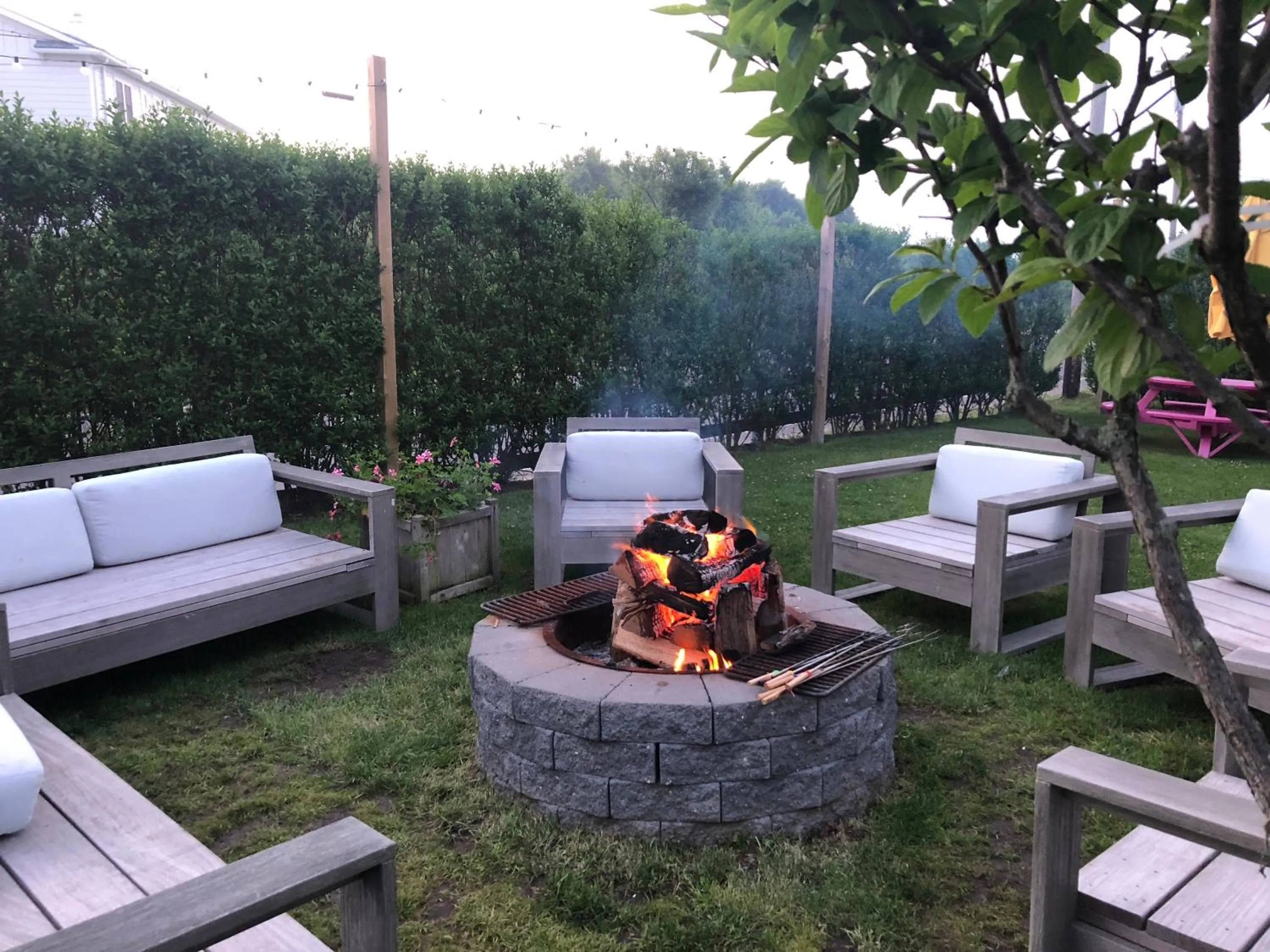 Seating area in Haven Montauk