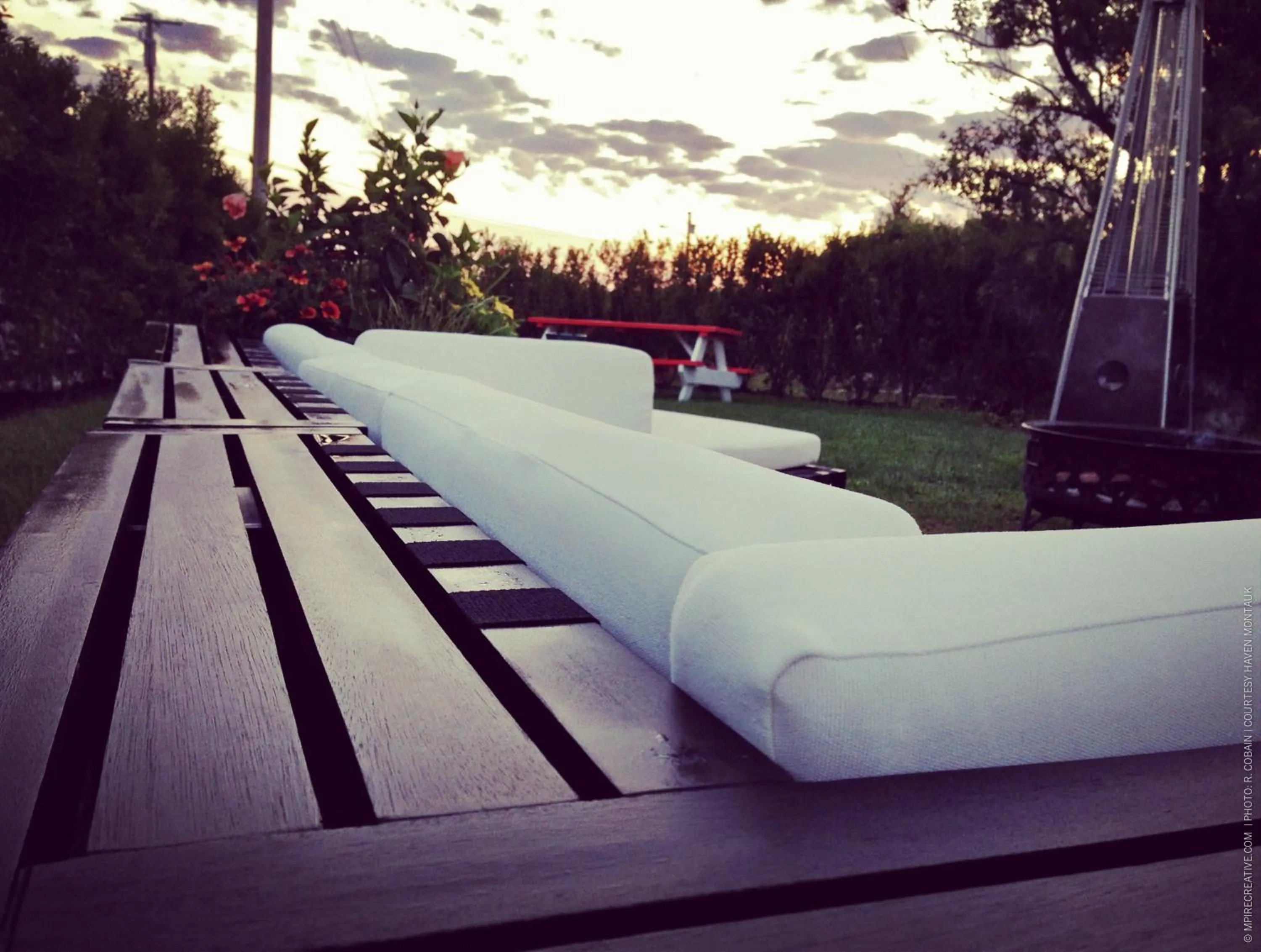 Patio in Haven Montauk