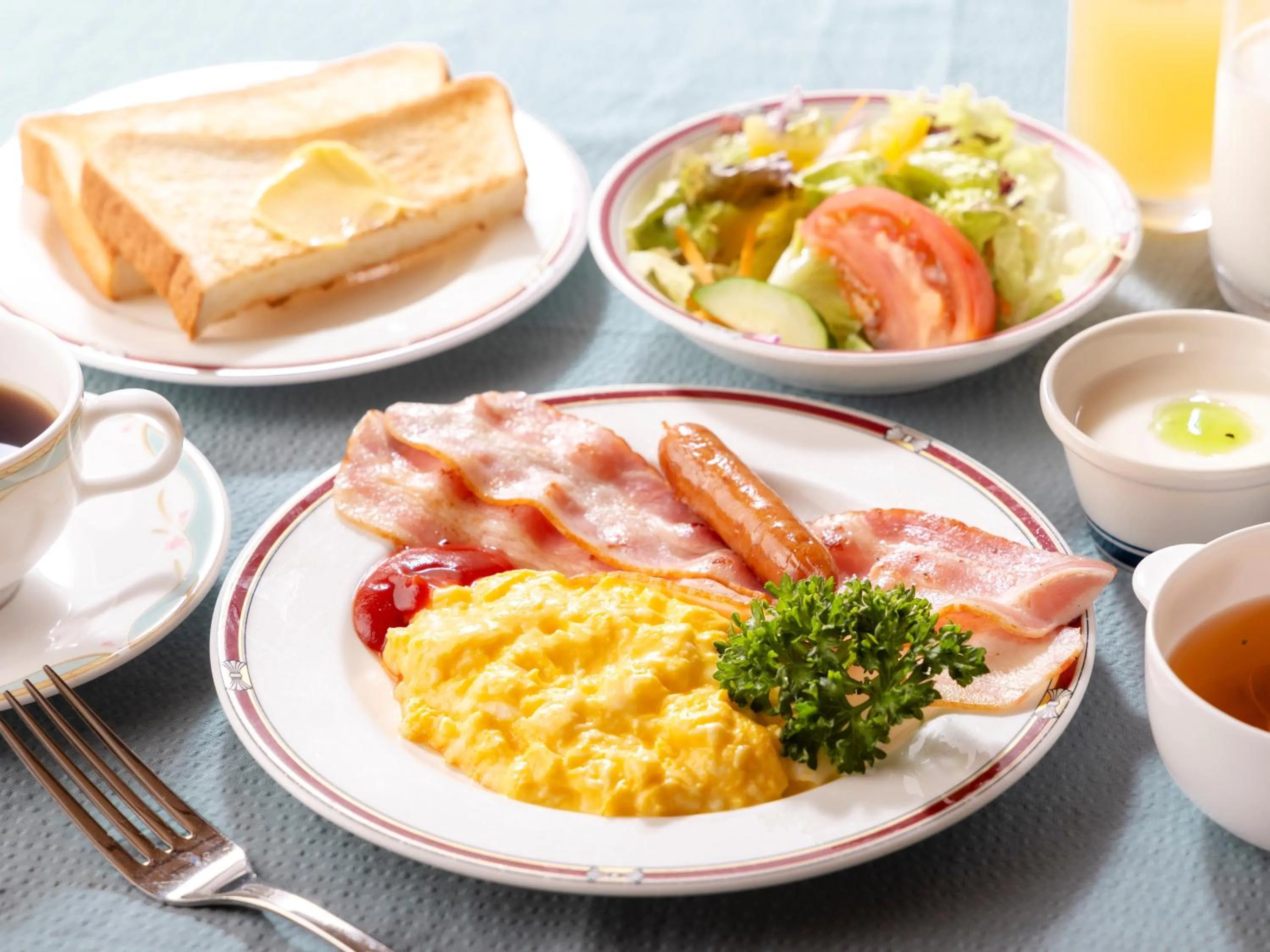 Breakfast in Tsubamesanjo Washington Hotel