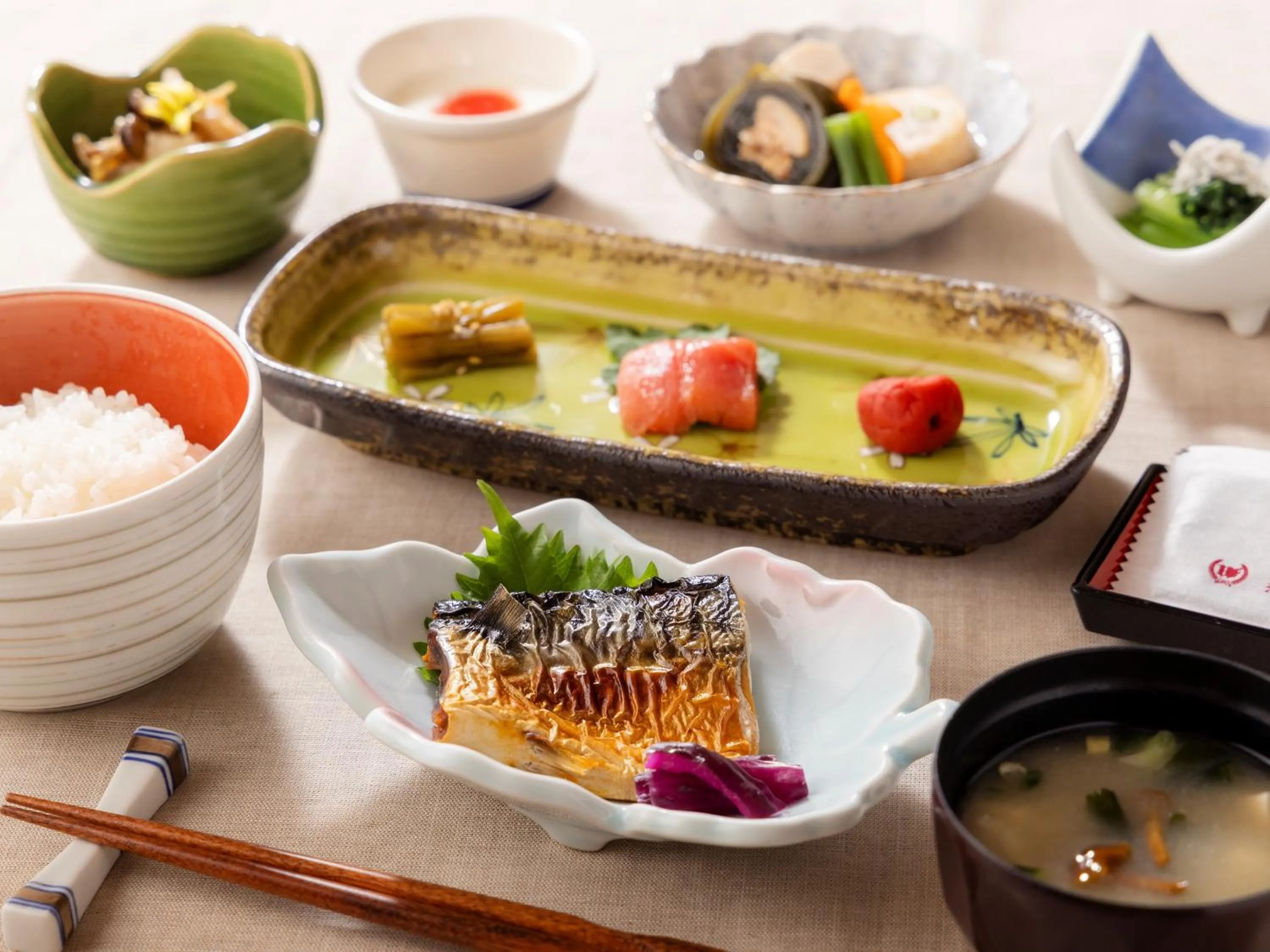 Breakfast in Tsubamesanjo Washington Hotel