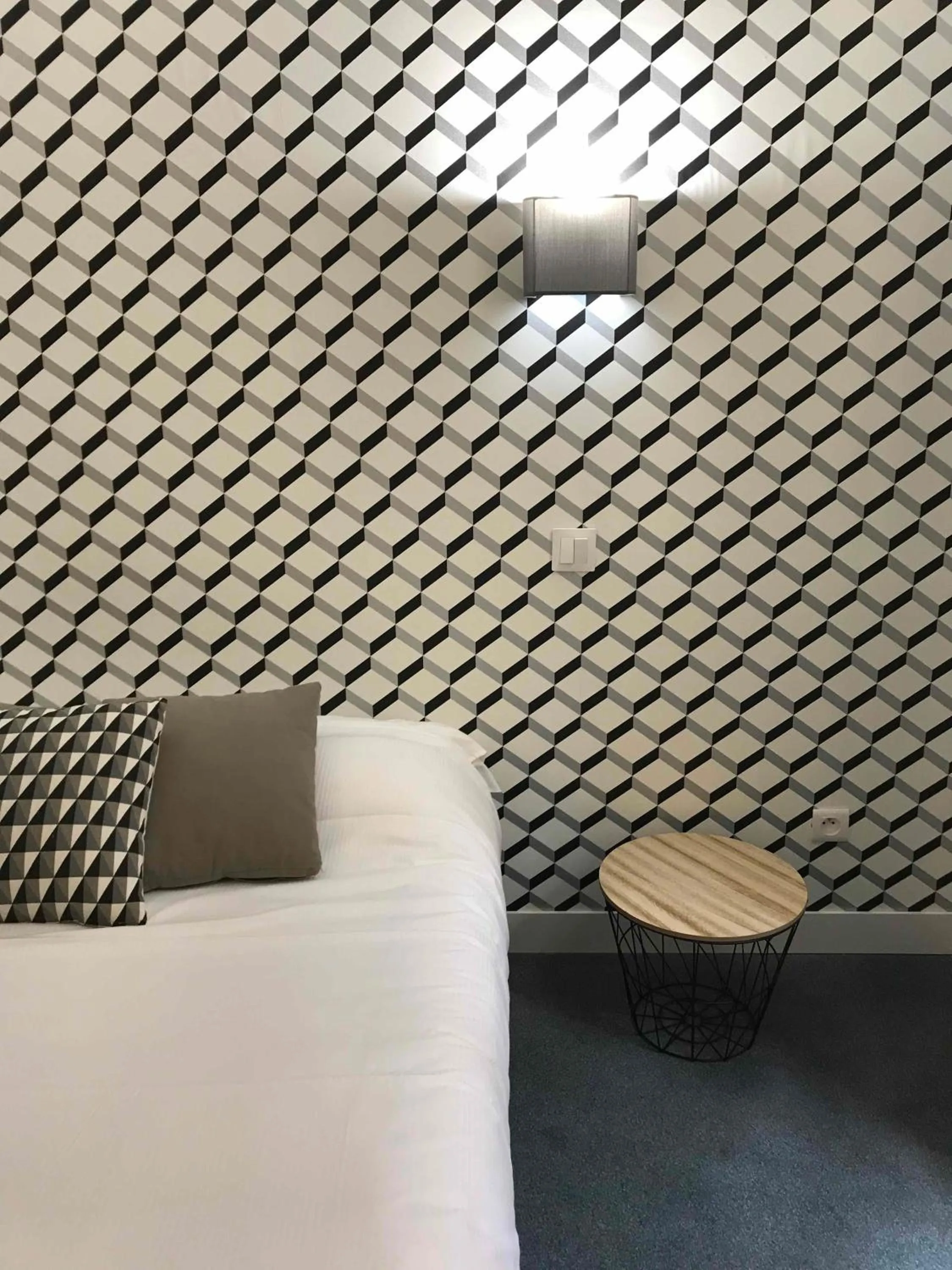 Bedroom, Bed in Hôtel De La Loge