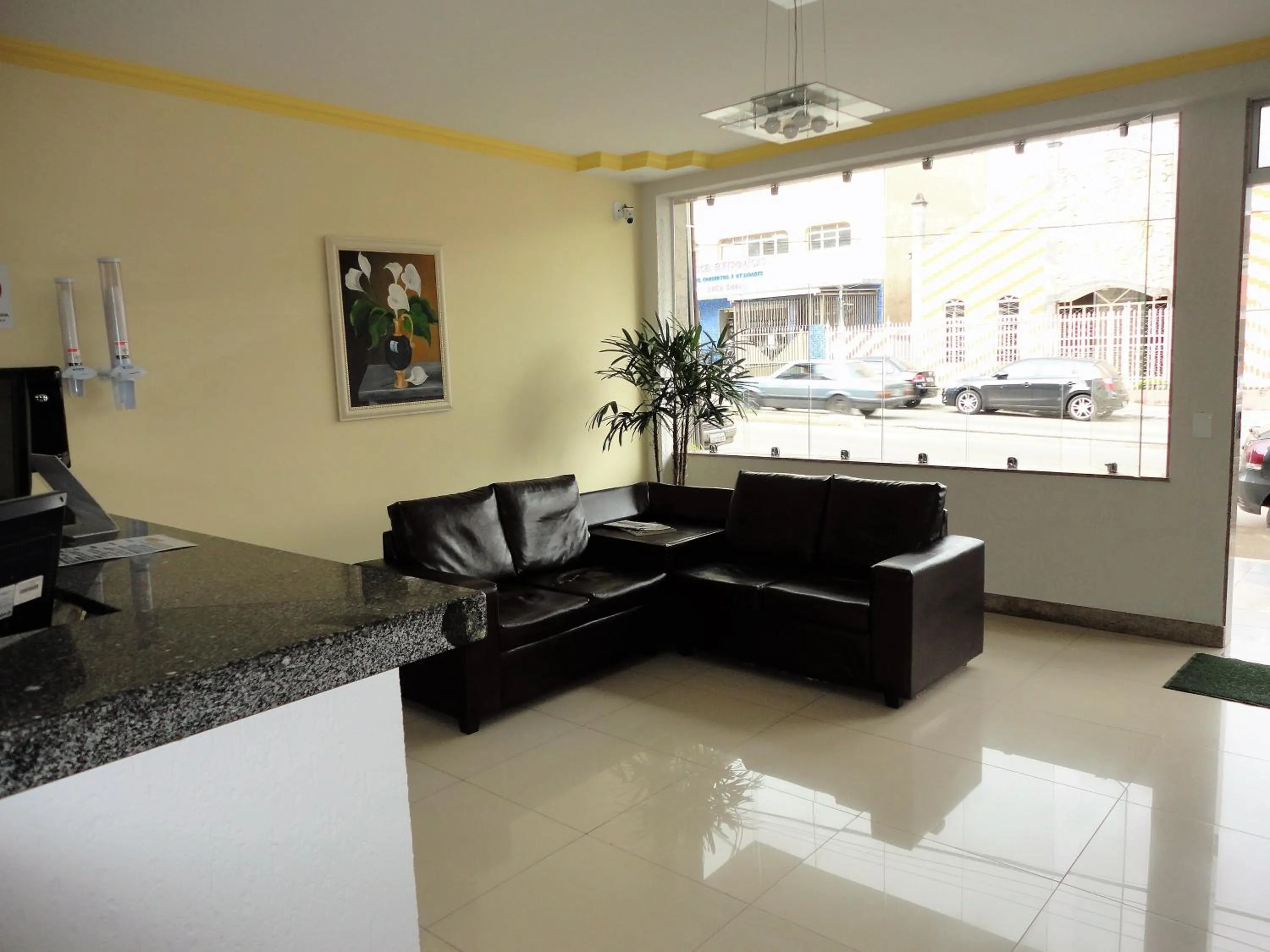 Lobby or reception in Brasil Center Hotel