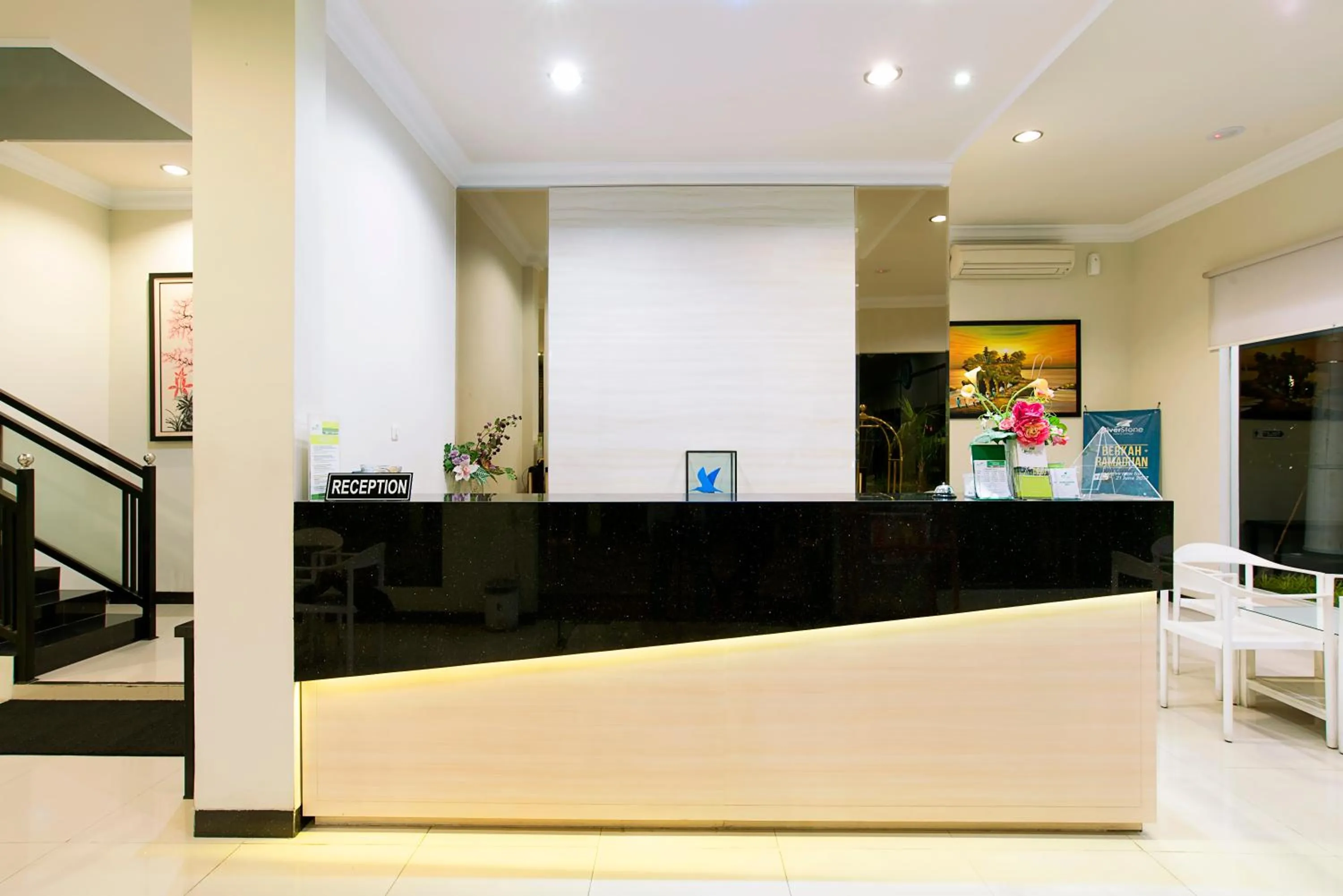 Lobby or reception in Riverstone Hotel & Cottage