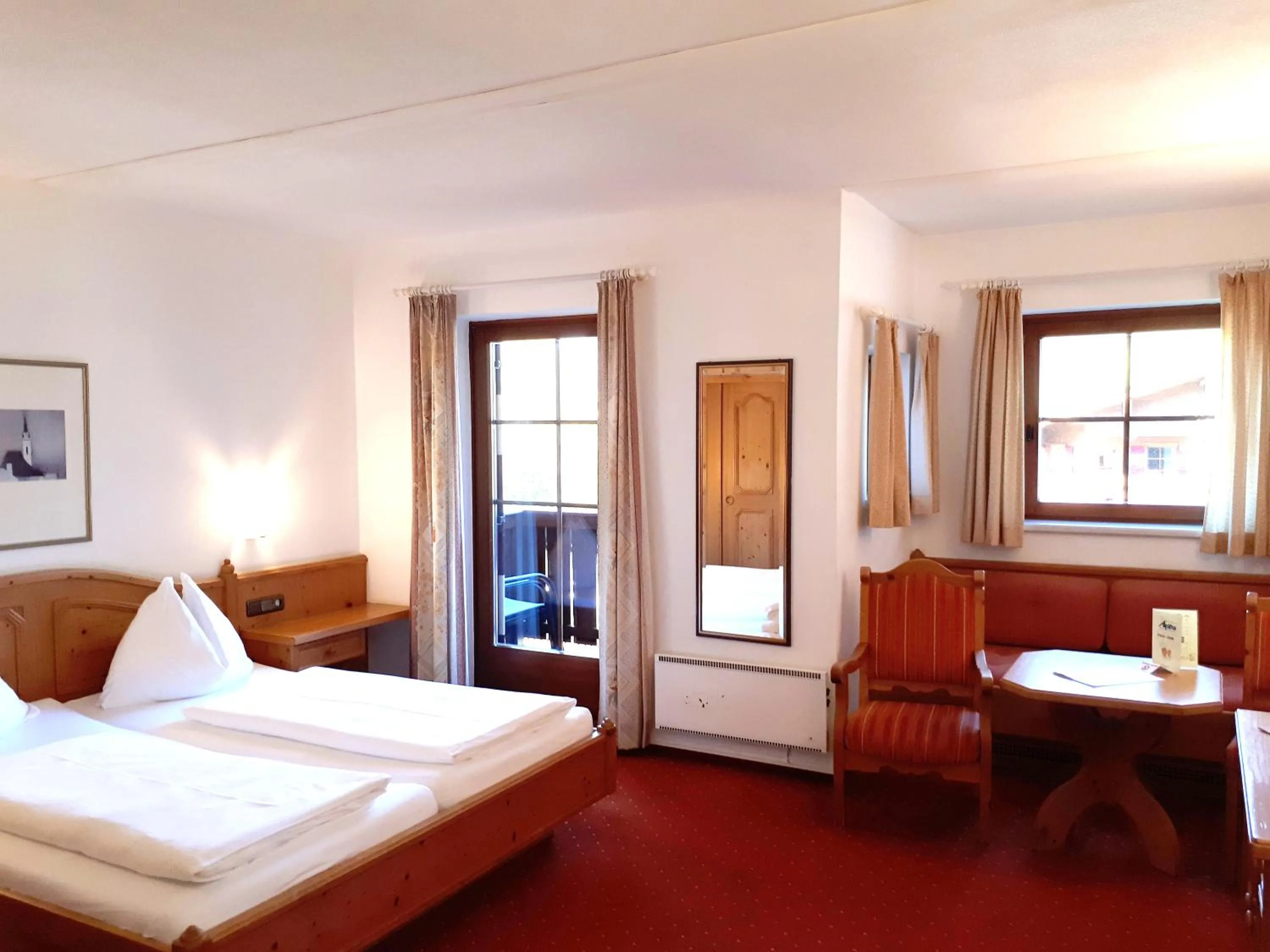 Living room, Bed in All Inclusive - Marco Polo Alpina Familien- & Sporthotel